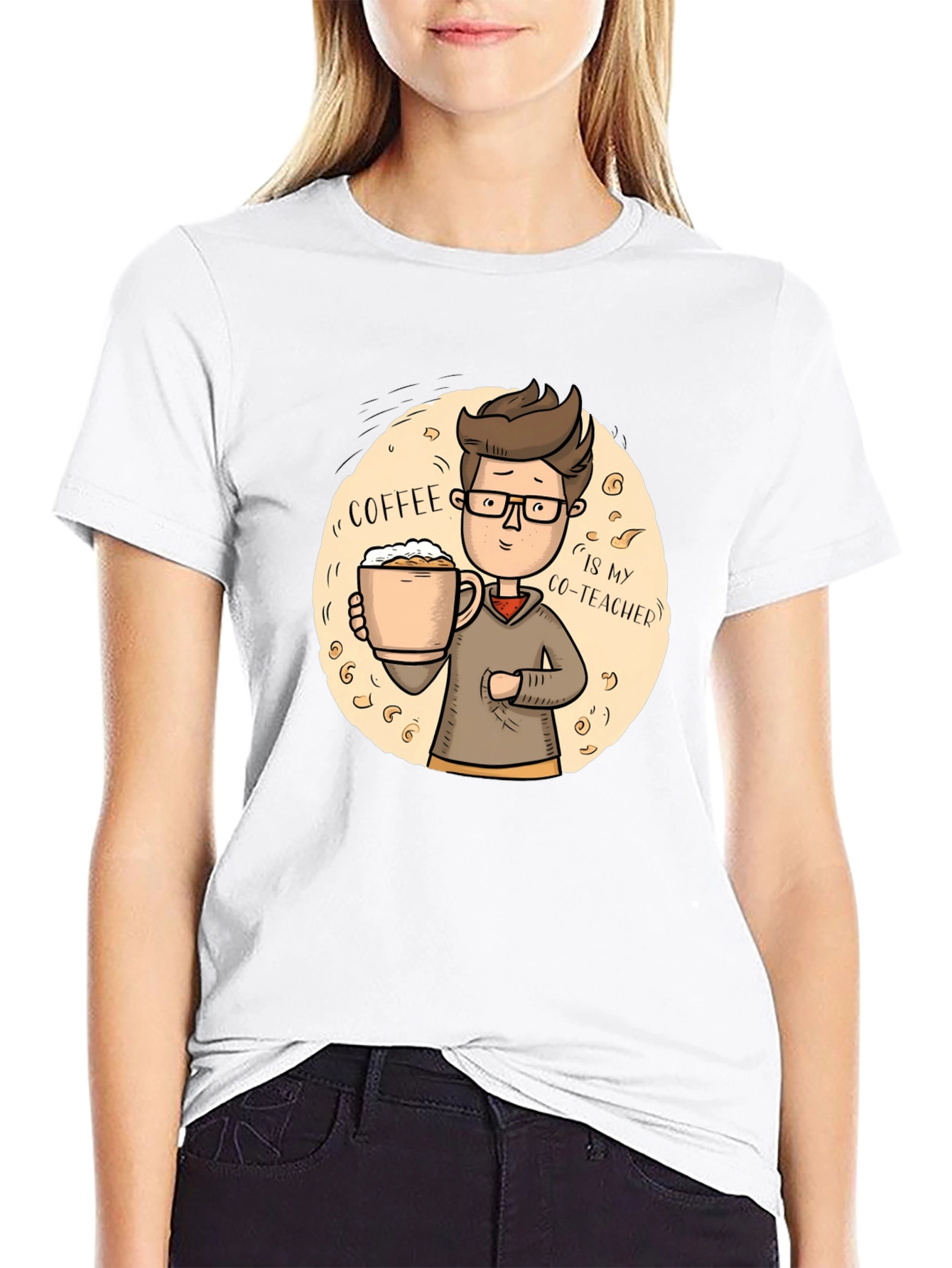 Coffee Co-Teacher T-Shirt