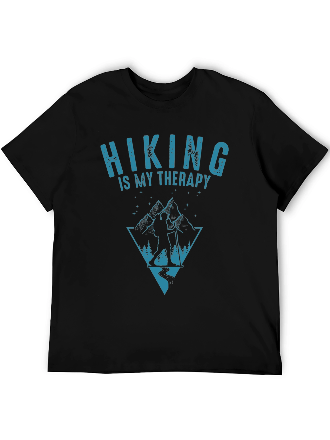 Hiking is My Therapy Tee - Adventure T-Shirt