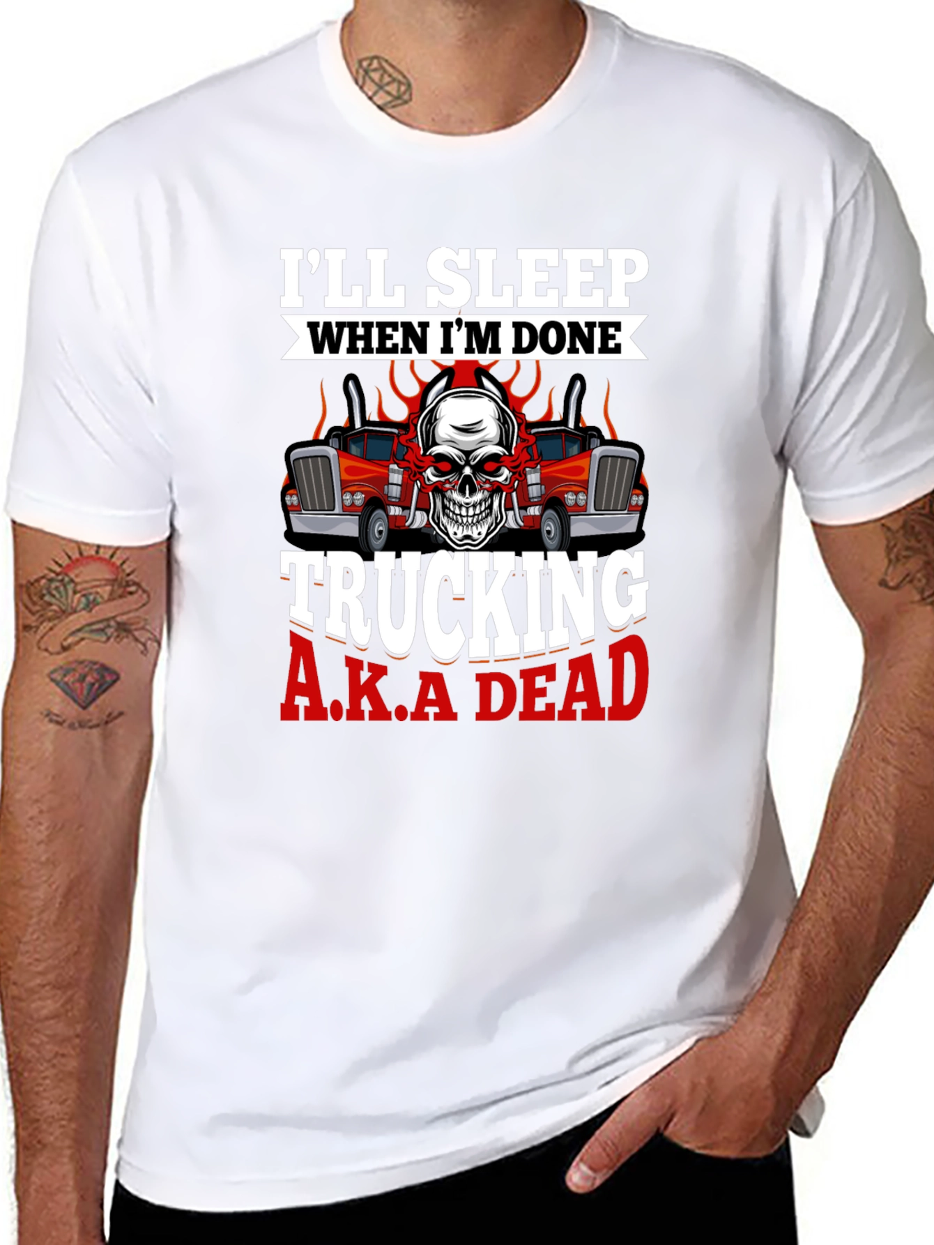 Trucking A.K.A Dead T-Shirt