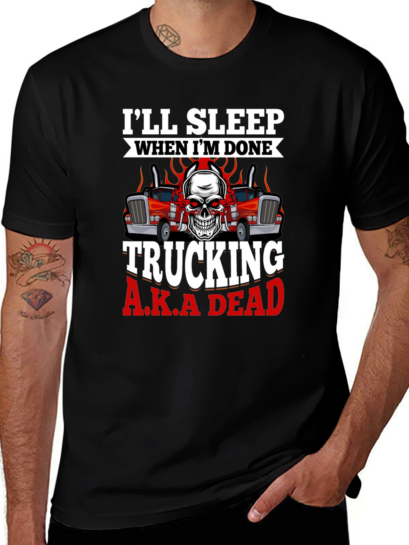 Trucking A.K.A Dead T-Shirt