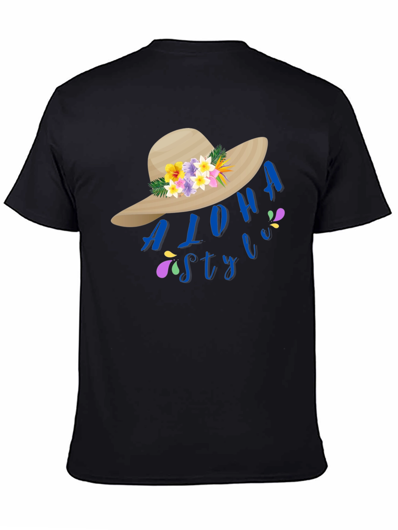 Aloha Style Graphic Tee - Tropical Vibes