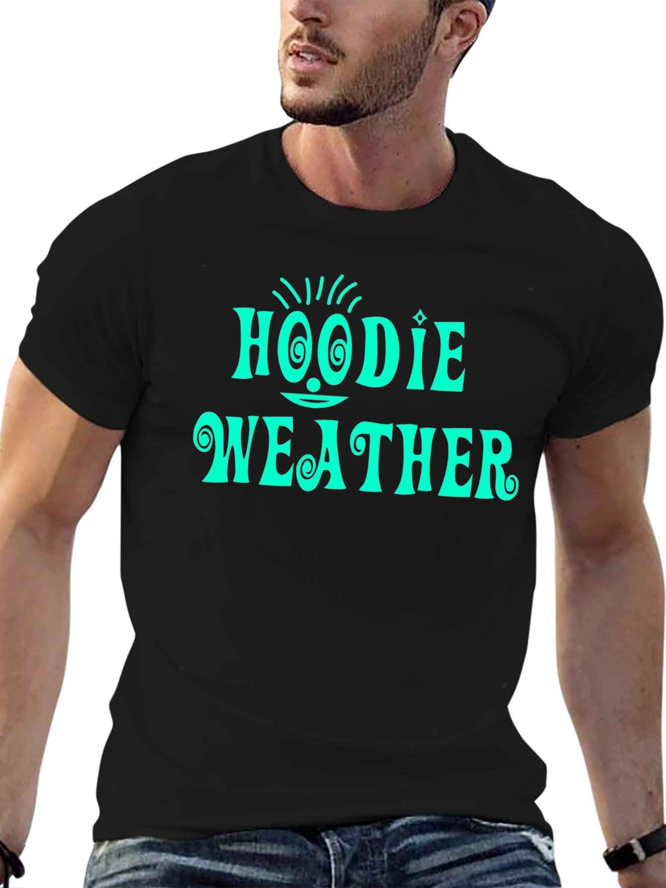 Hoodie Weather T-Shirt - Stylish & Comfy!