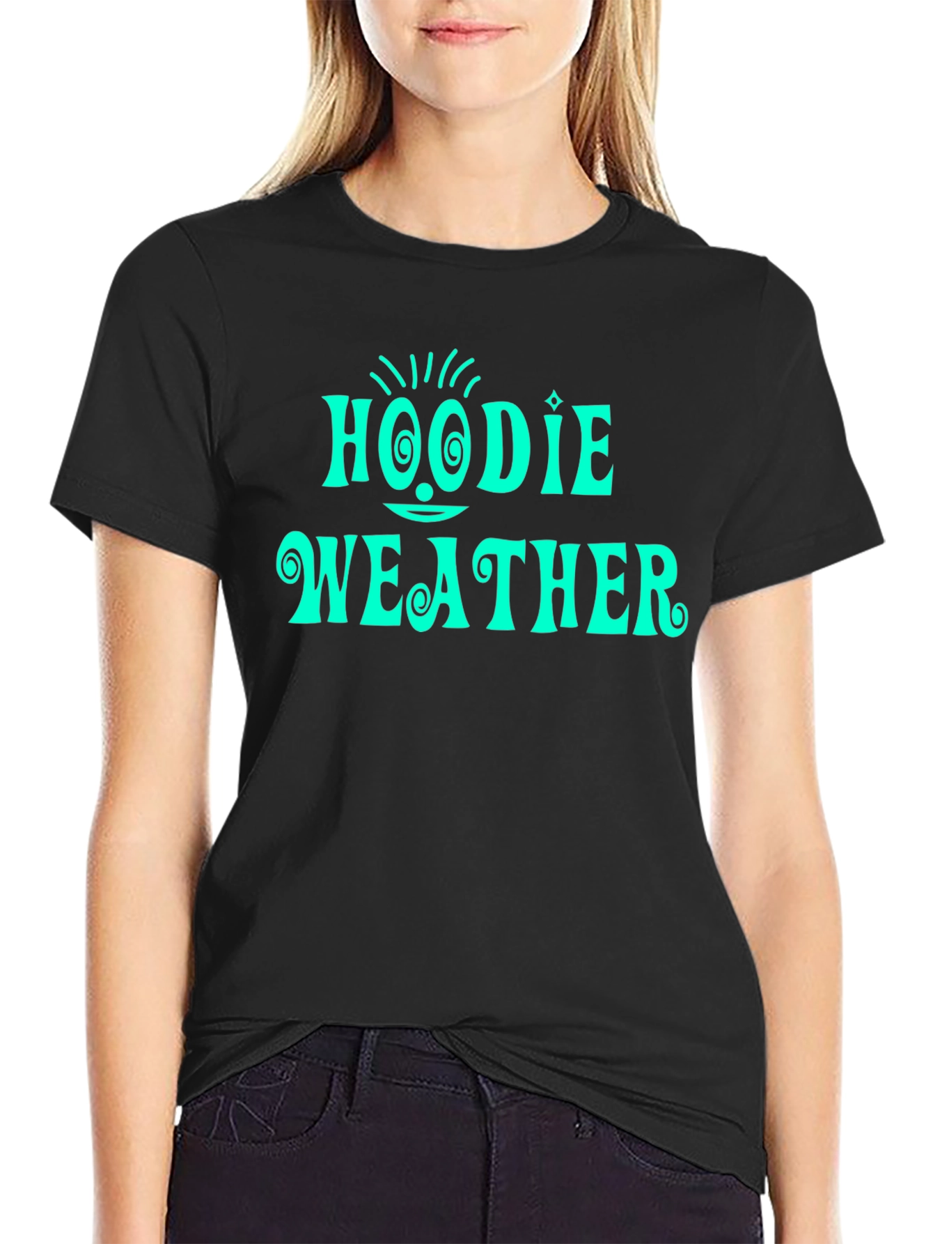 Hoodie Weather T-Shirt - Stylish & Comfy!