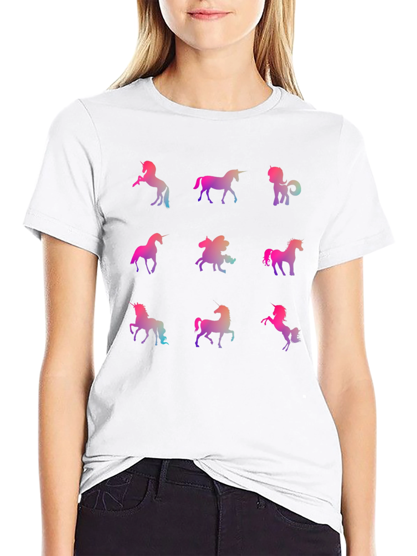Unicorn Silhouette Graphic Tee