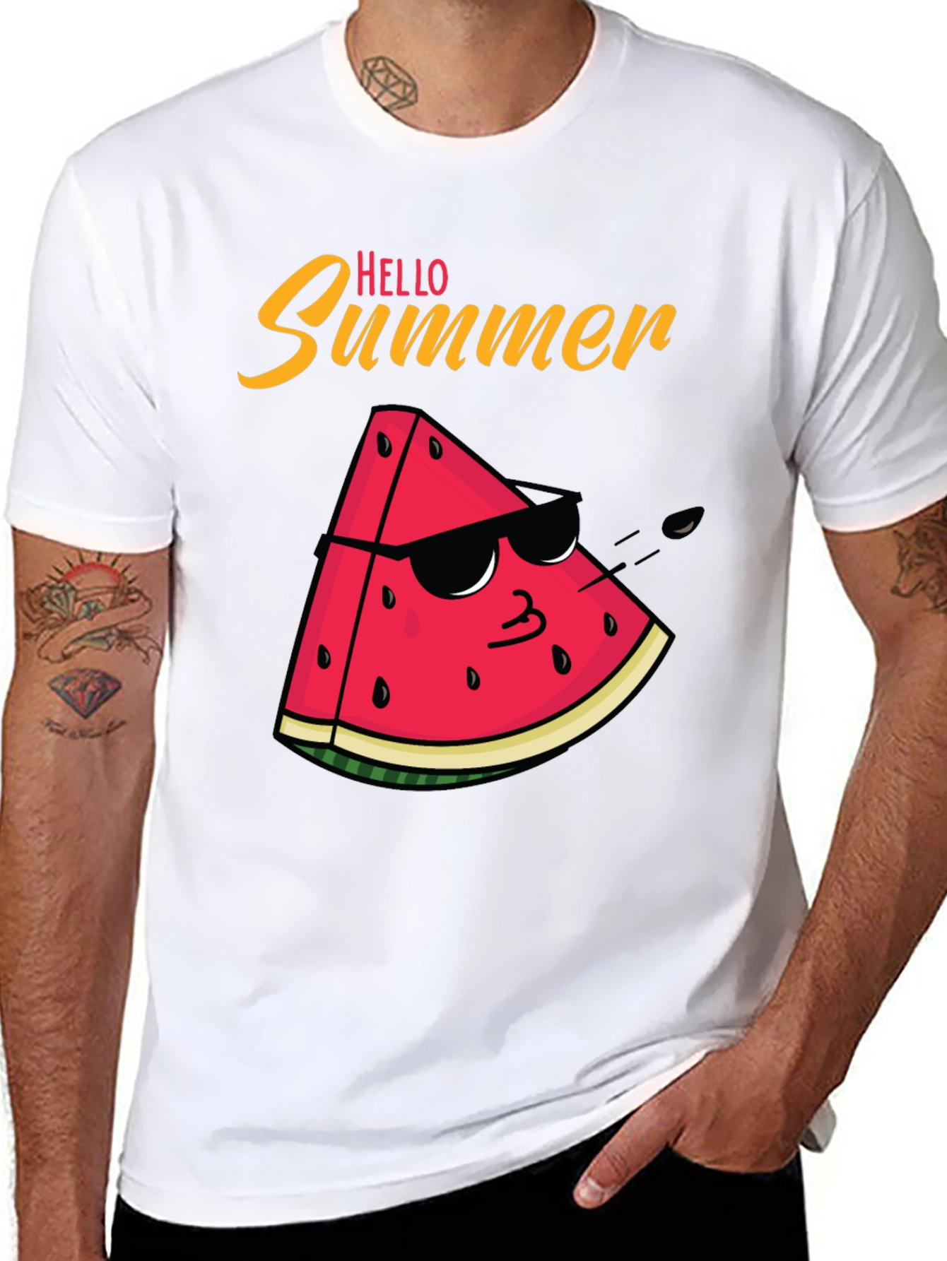 Cool Watermelon Summer T-Shirt