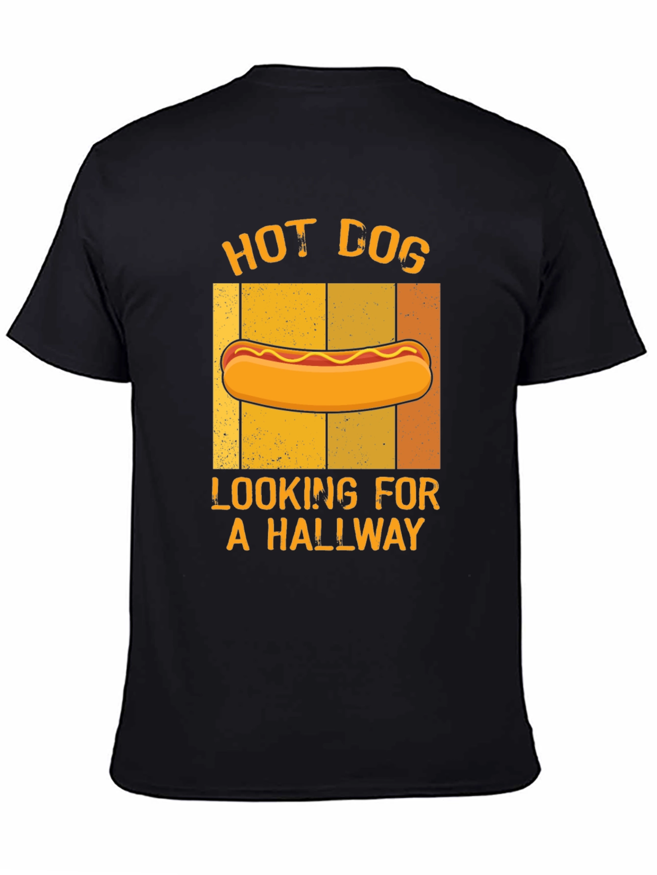 Hot Dog Hallway T-Shirt - Funny Graphic Tee