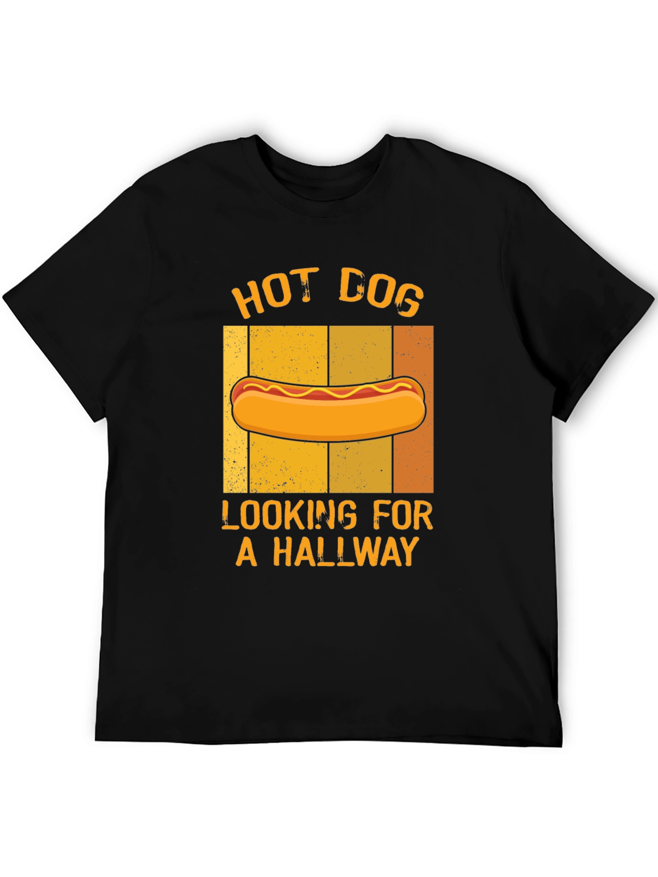 Hot Dog Hallway T-Shirt - Funny Graphic Tee