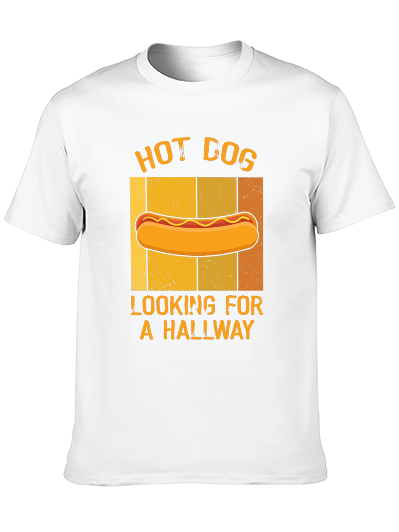 Hot Dog Hallway T-Shirt - Funny Graphic Tee