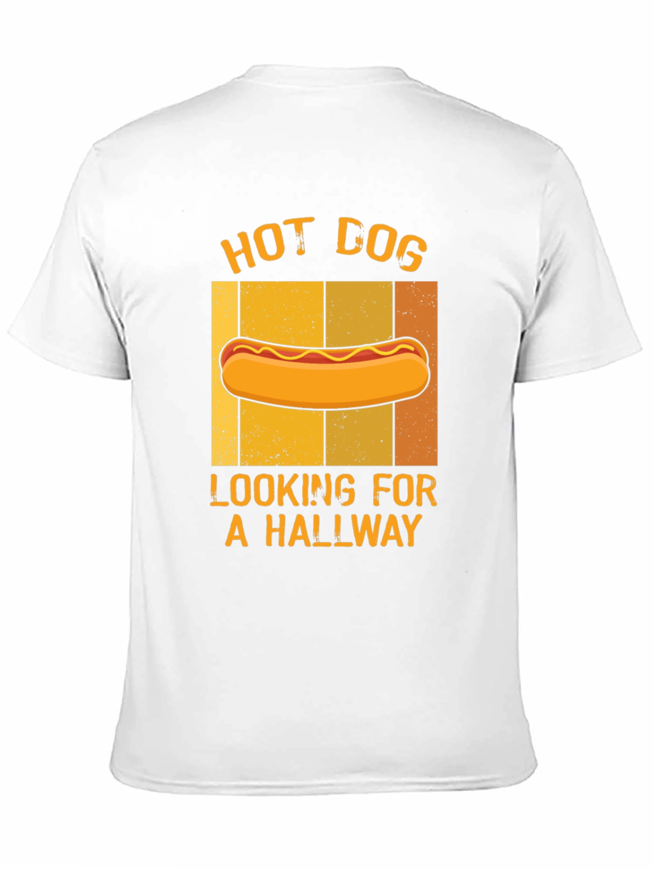 Hot Dog Hallway T-Shirt - Funny Graphic Tee