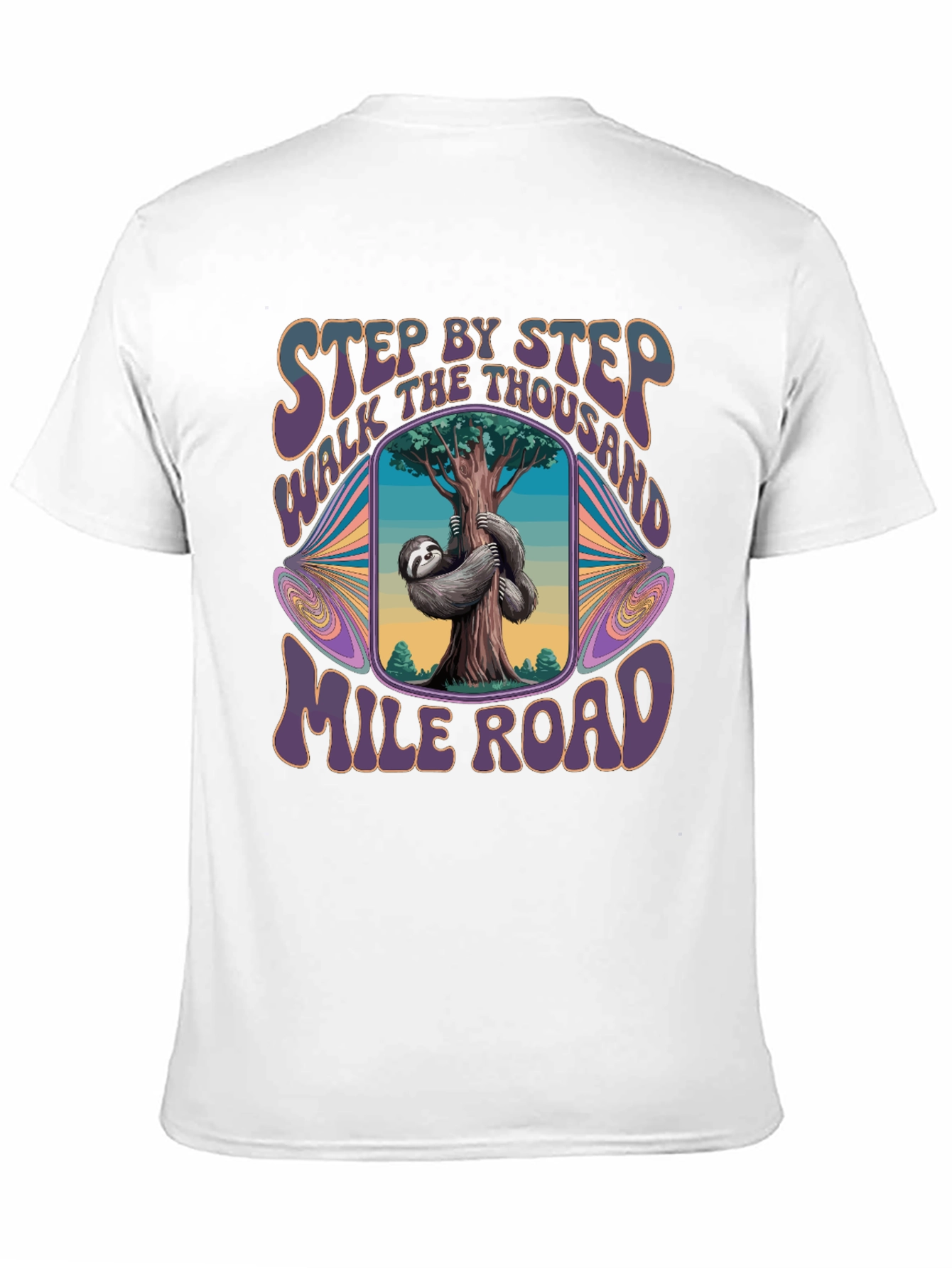Sloth Thousand Mile Road Graphic Tee