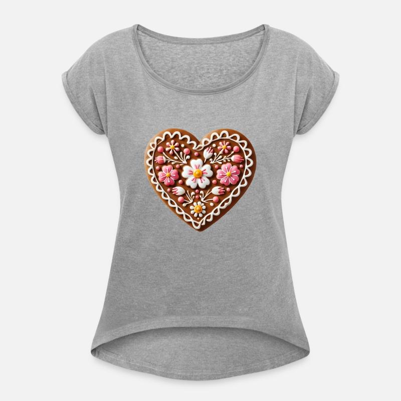 Gingerbread heart: Sweet tradition and love united