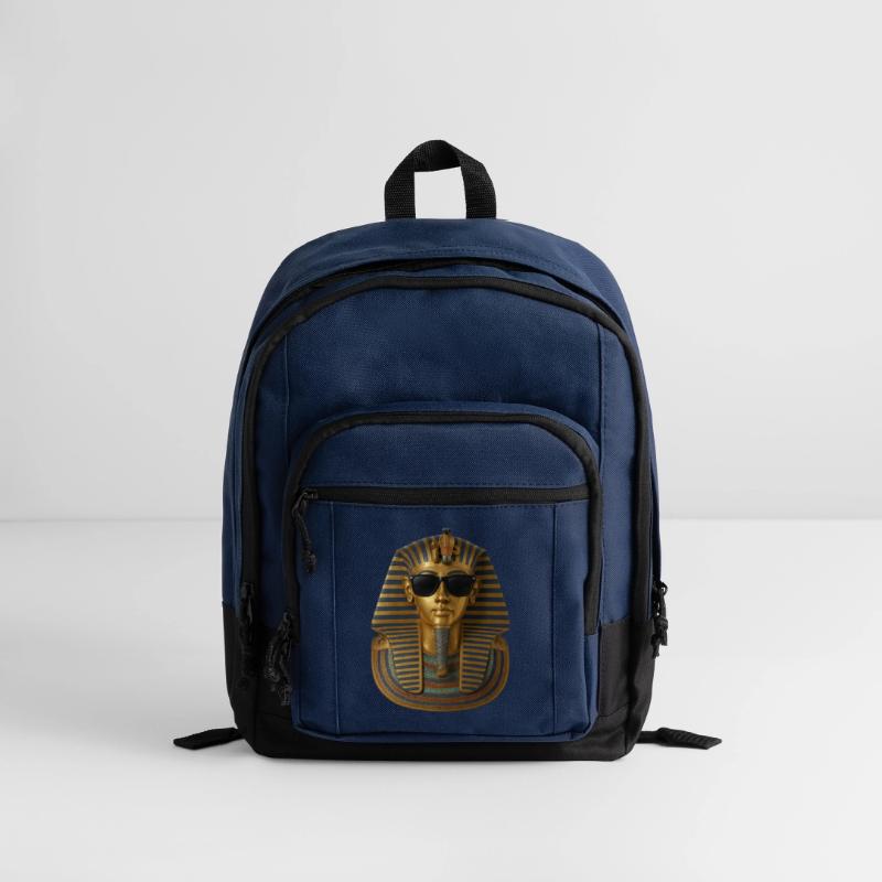 Golden Pharaoh Mask with Sunglasses
