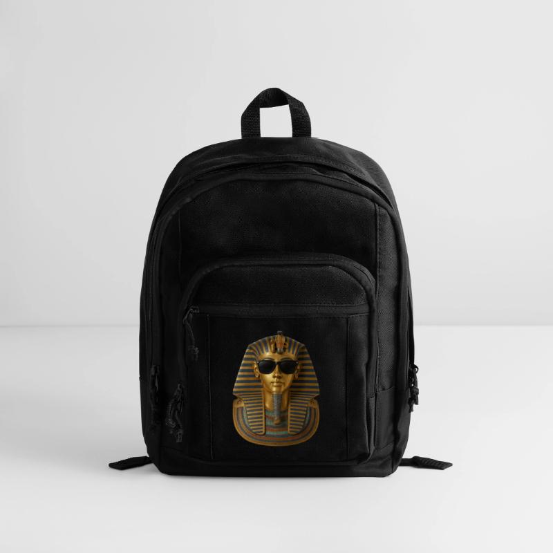 Golden Pharaoh Mask with Sunglasses