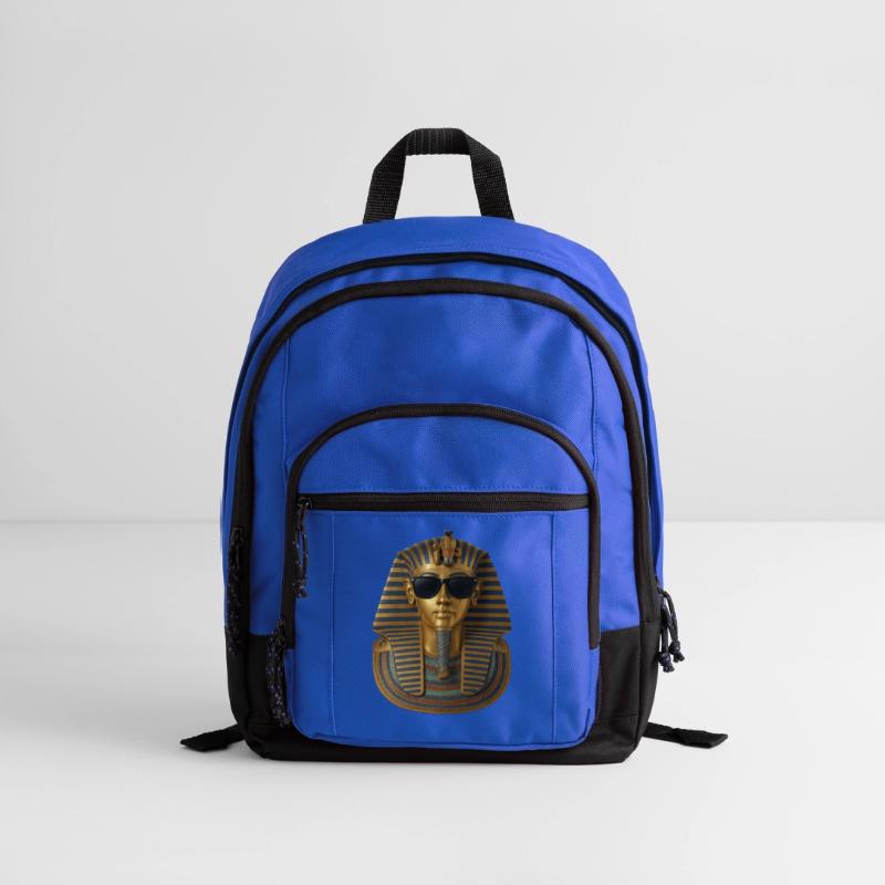 Golden Pharaoh Mask with Sunglasses