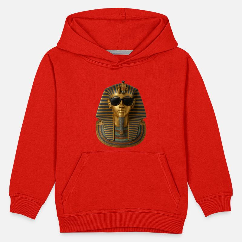Golden Pharaoh Mask with Sunglasses