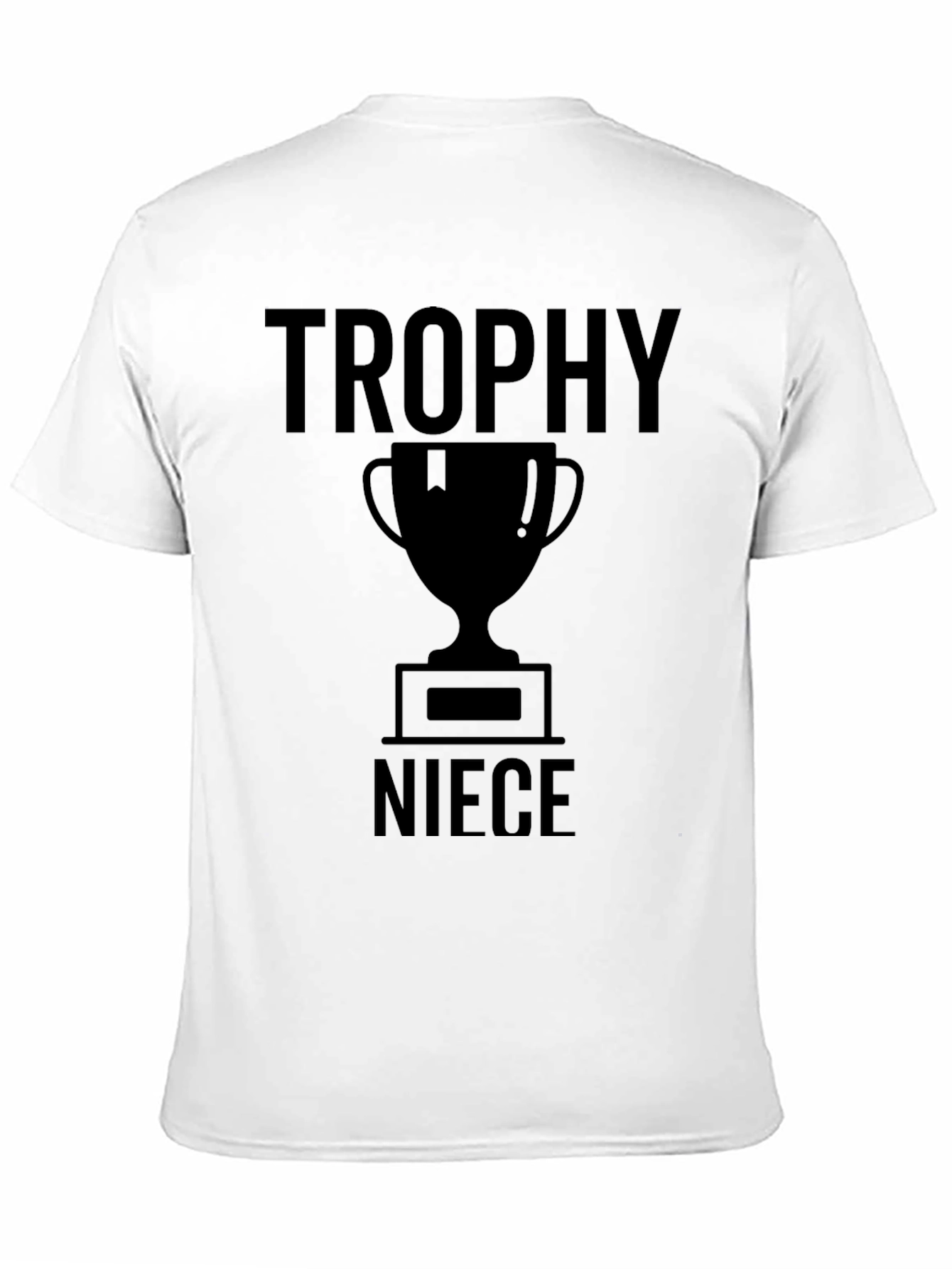 Trophy Niece Black Graphic T-Shirt