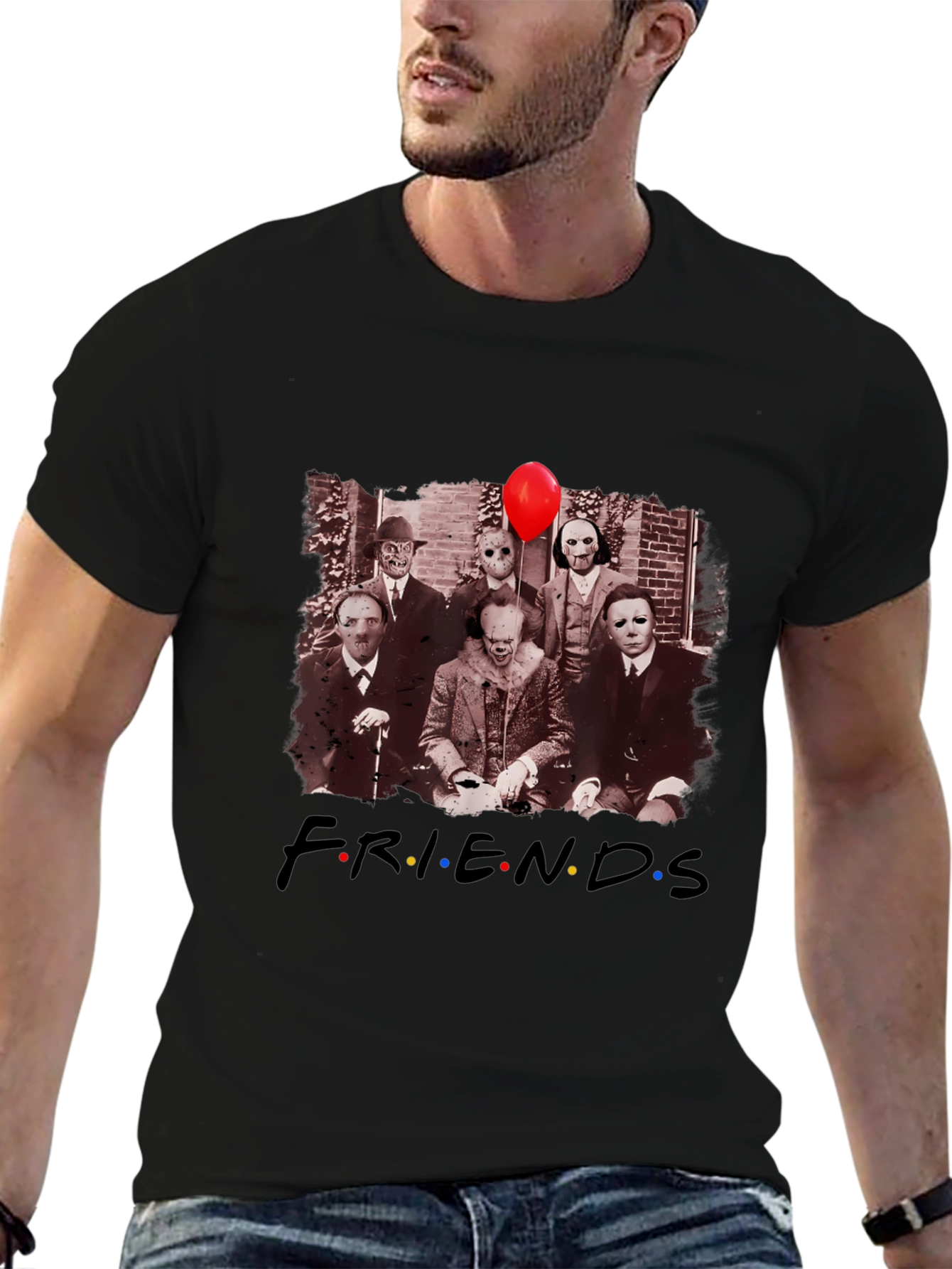 Horror Movie Friends T-Shirt