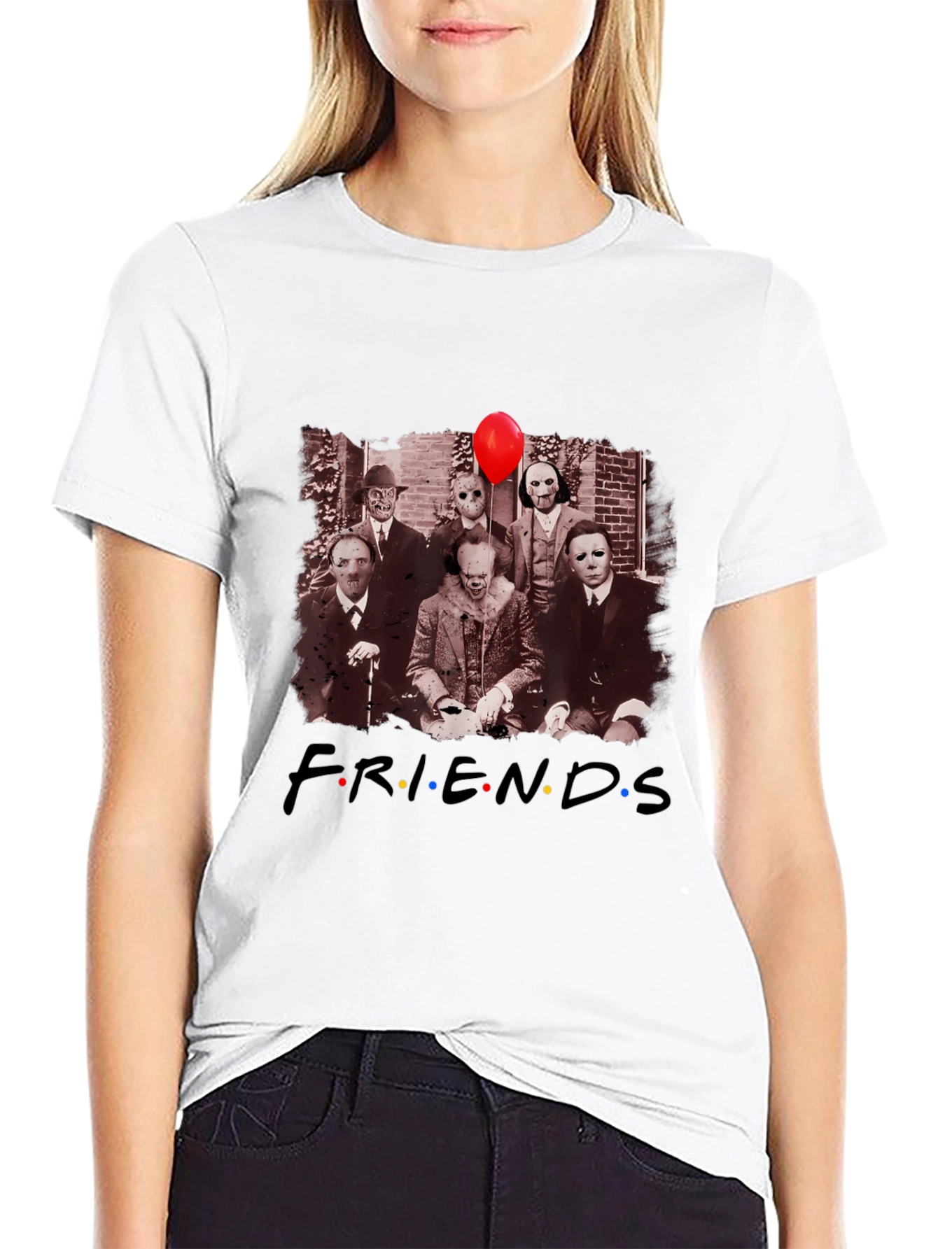 Horror Movie Friends T-Shirt