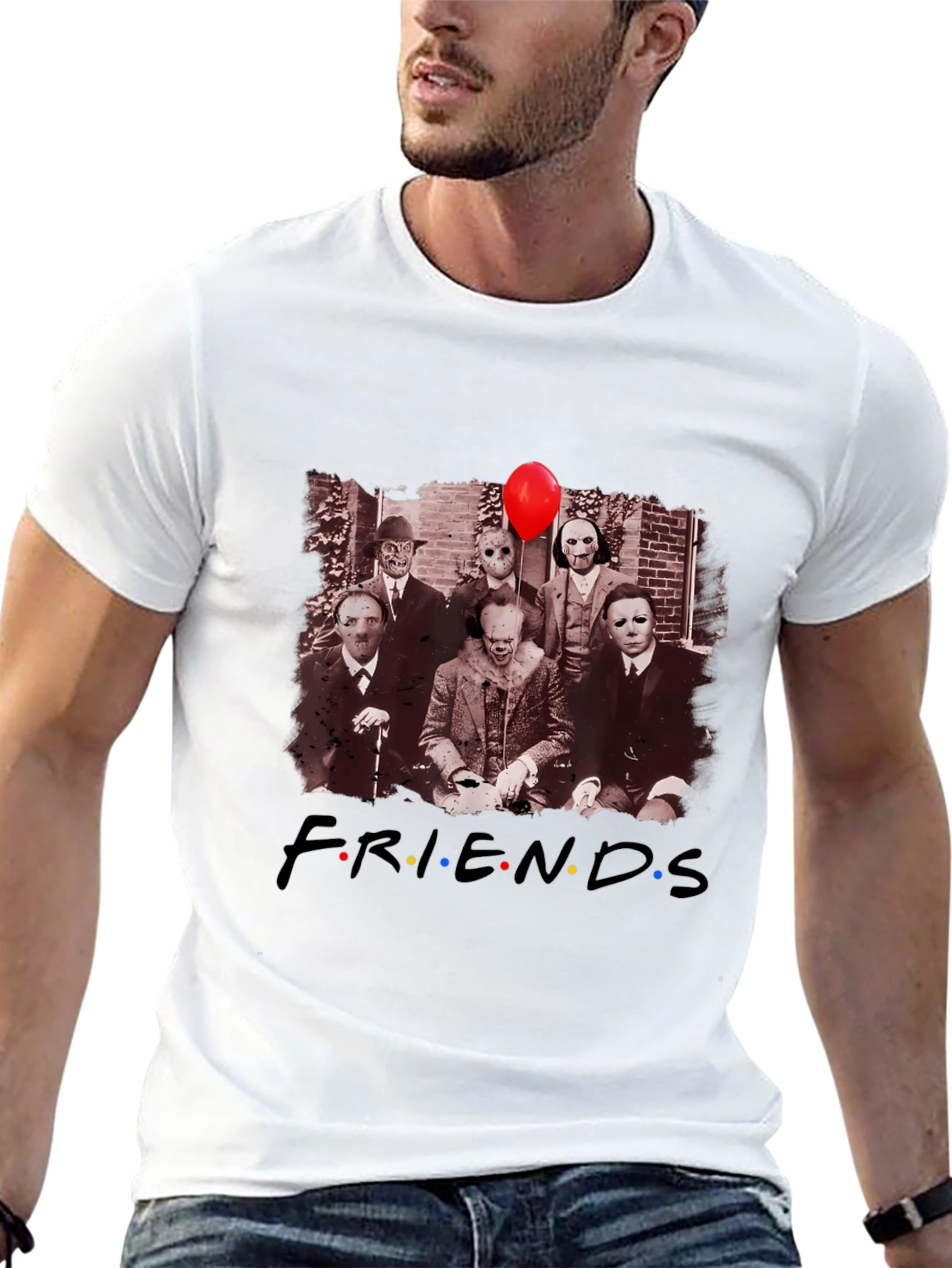 Horror Movie Friends T-Shirt
