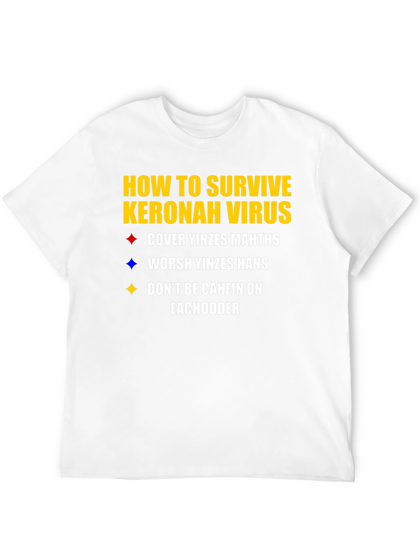 Humorous Keronah Virus Survival T-Shirt