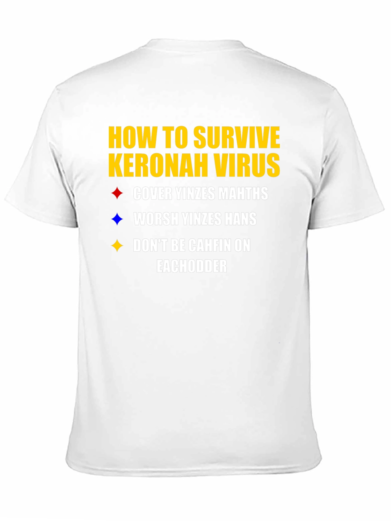 Humorous Keronah Virus Survival T-Shirt