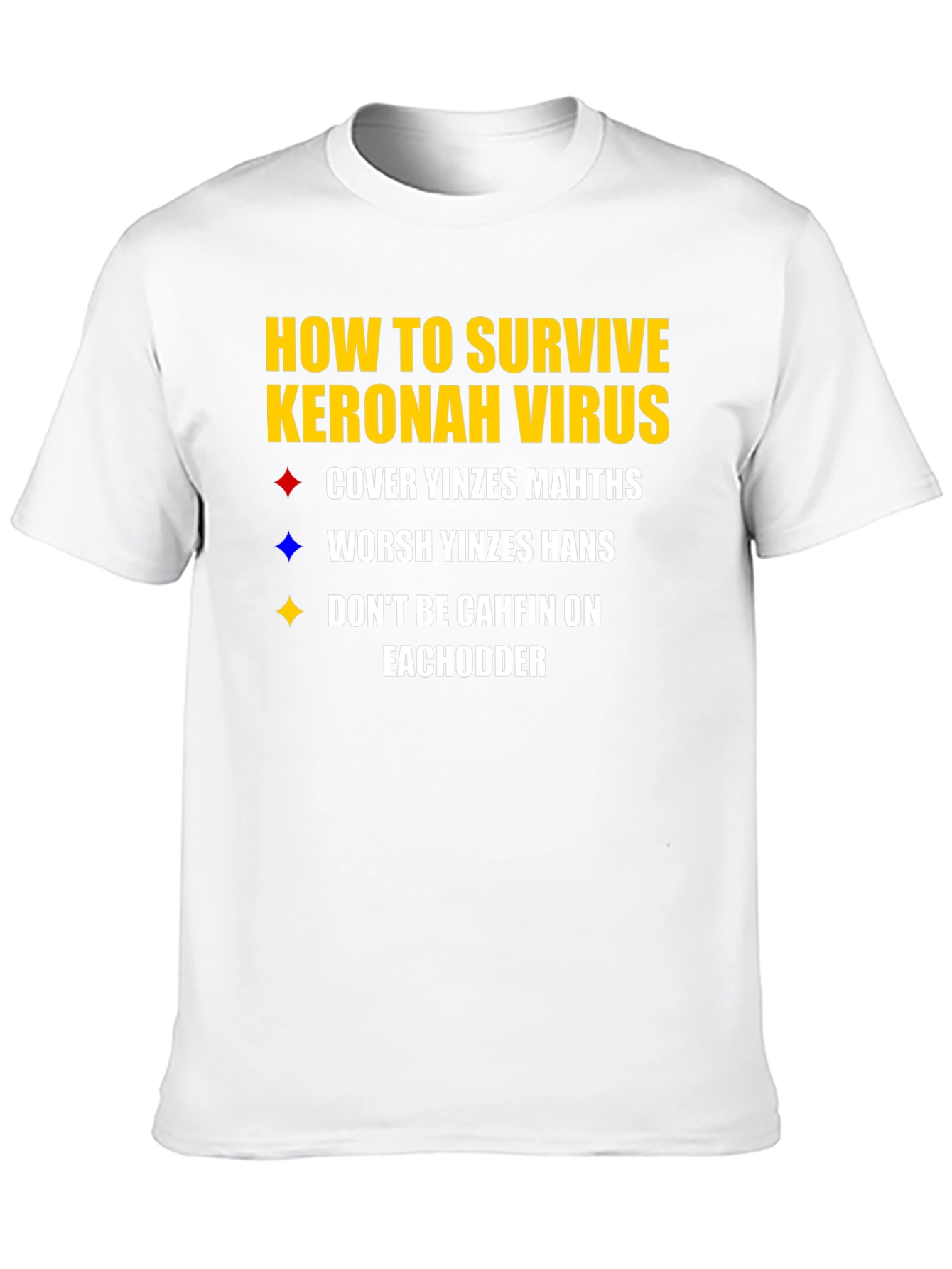 Humorous Keronah Virus Survival T-Shirt