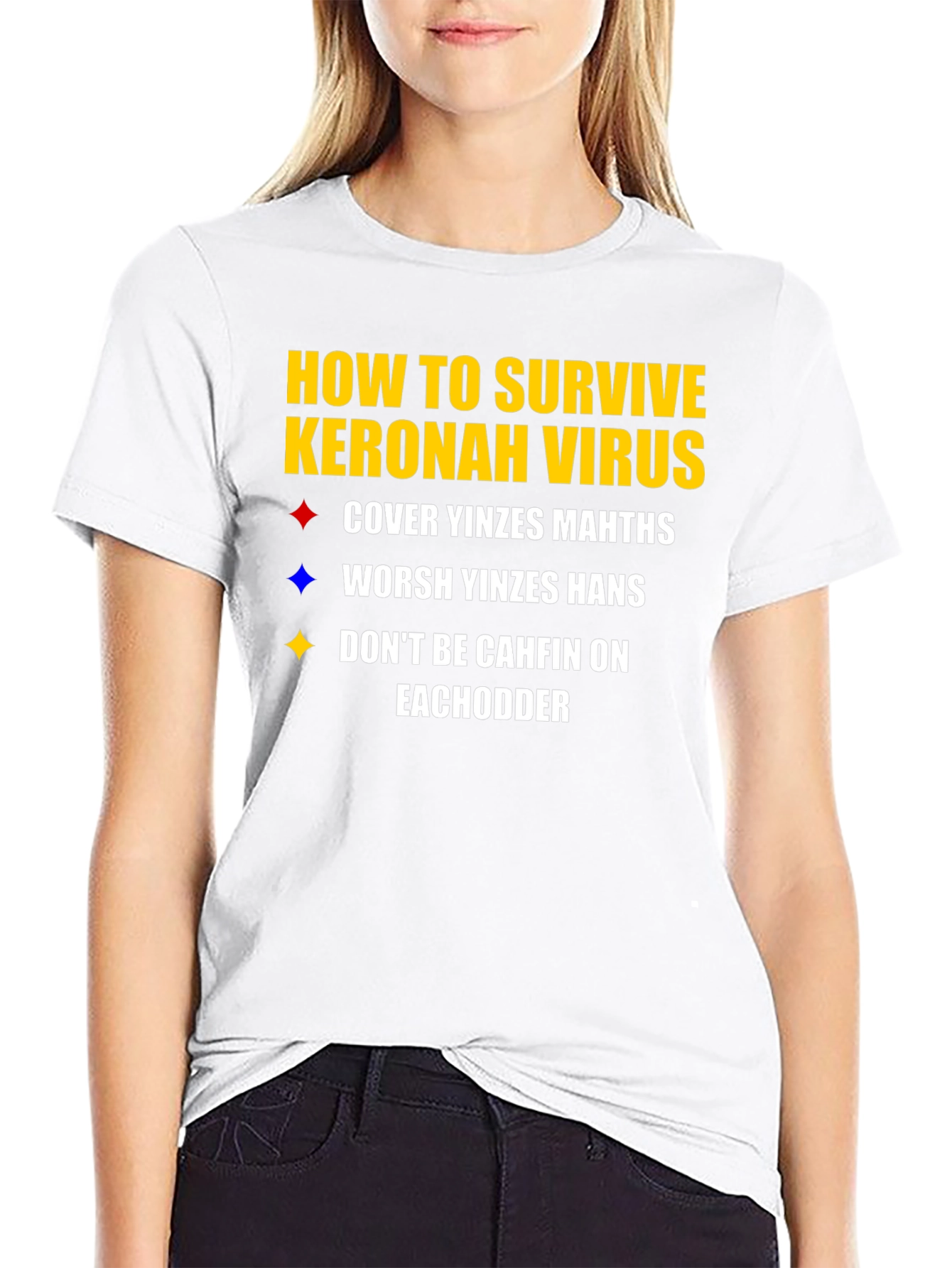 Humorous Keronah Virus Survival T-Shirt