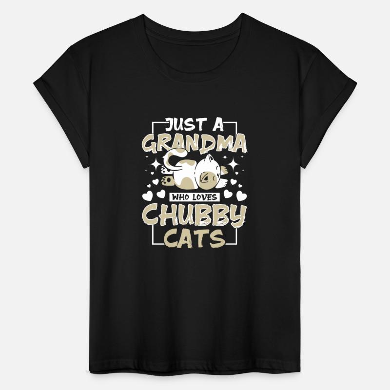Grandma who loves chubby cats