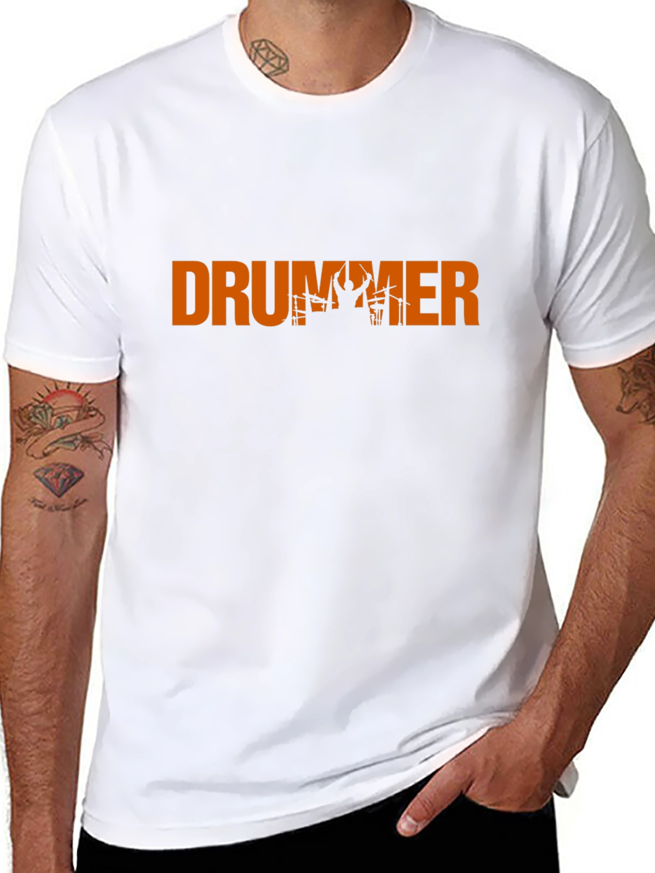 Drummer T-Shirt - Music Lover Tee