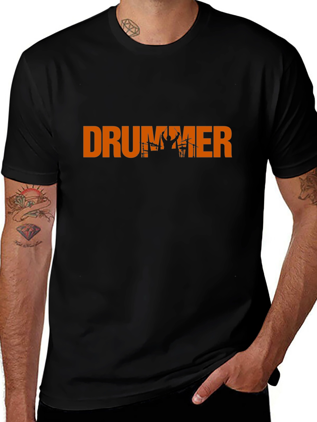 Drummer T-Shirt - Music Lover Tee