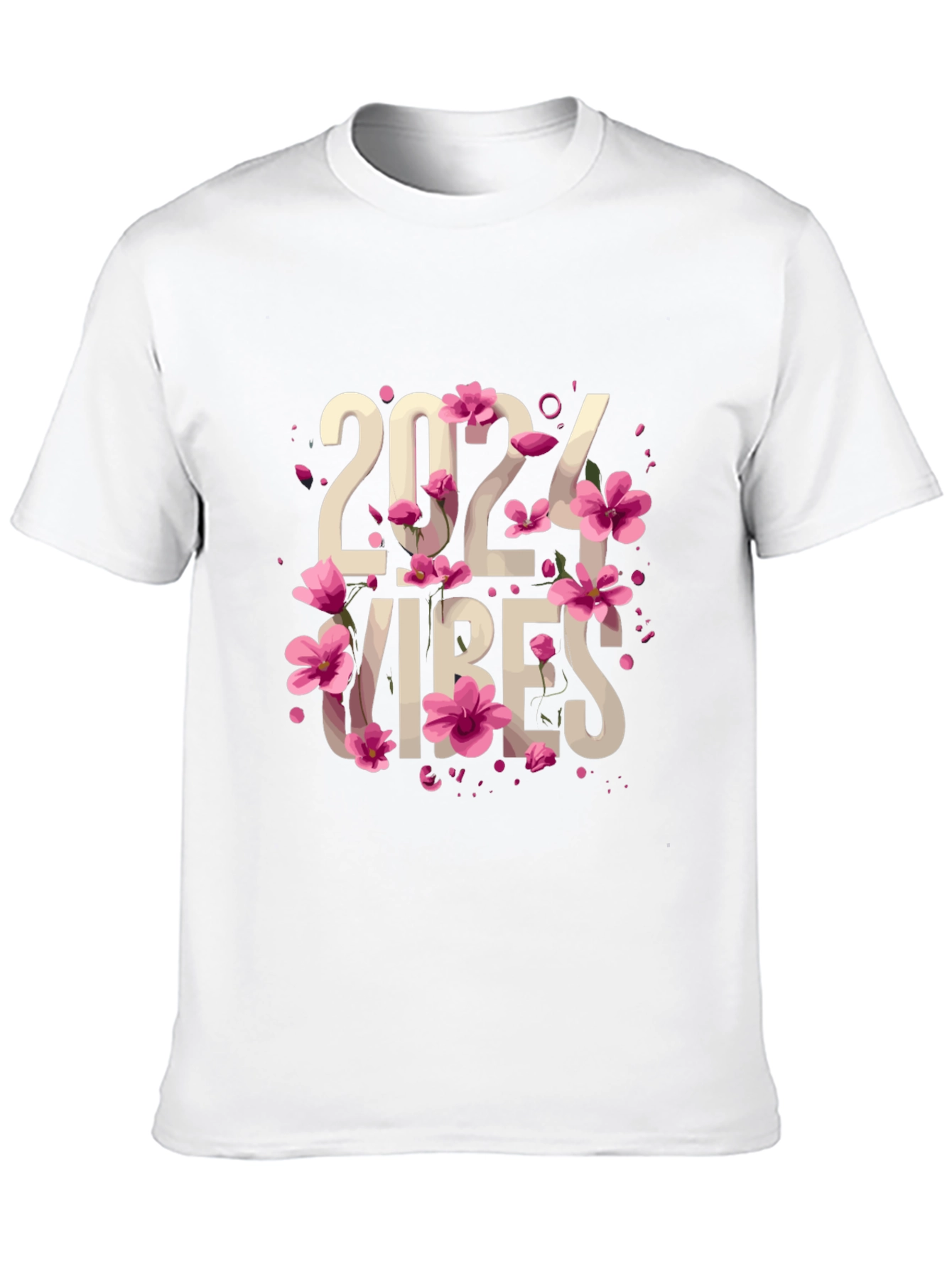 2024 Vibes Floral T-Shirt