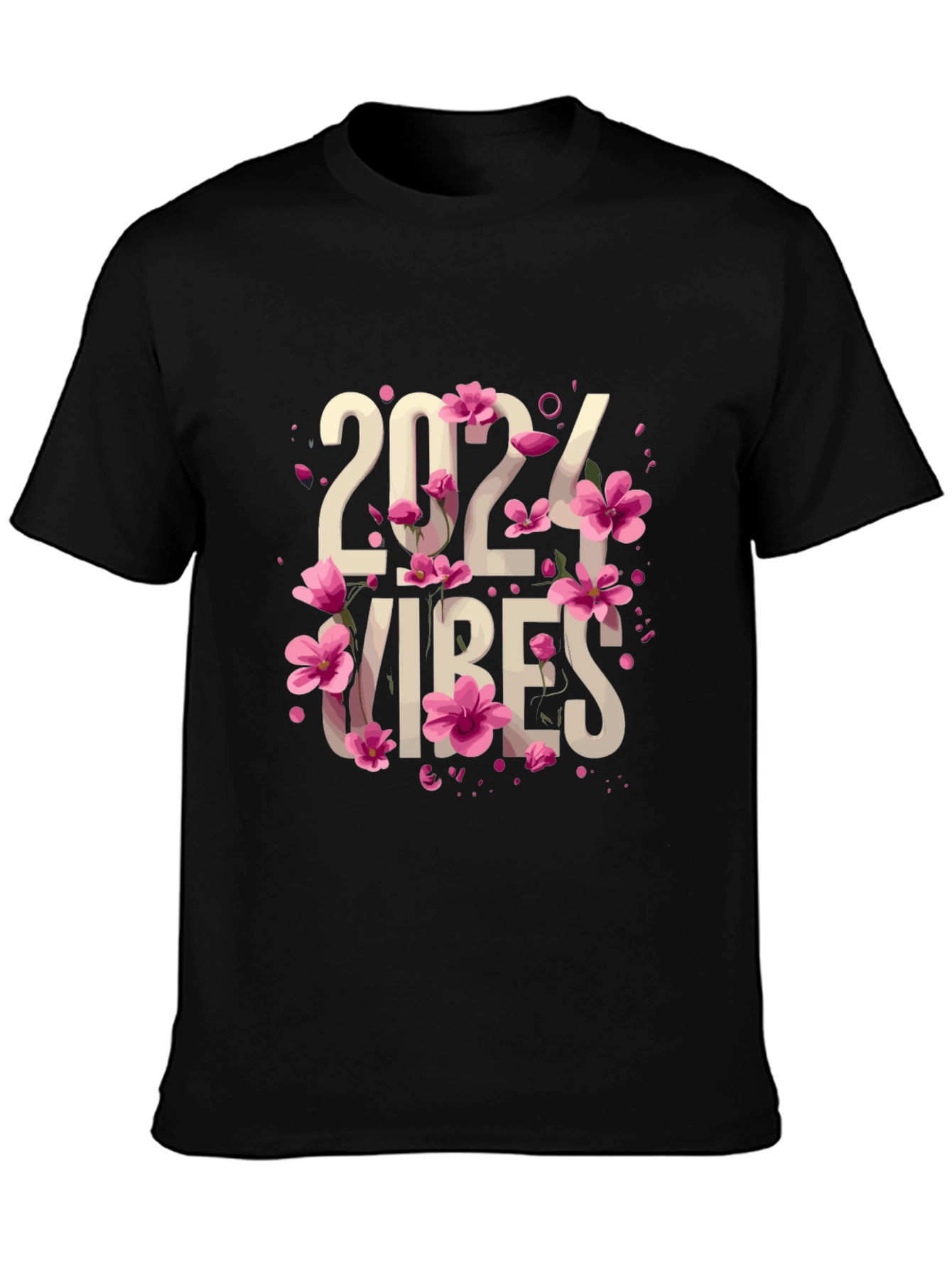 2024 Vibes Floral T-Shirt