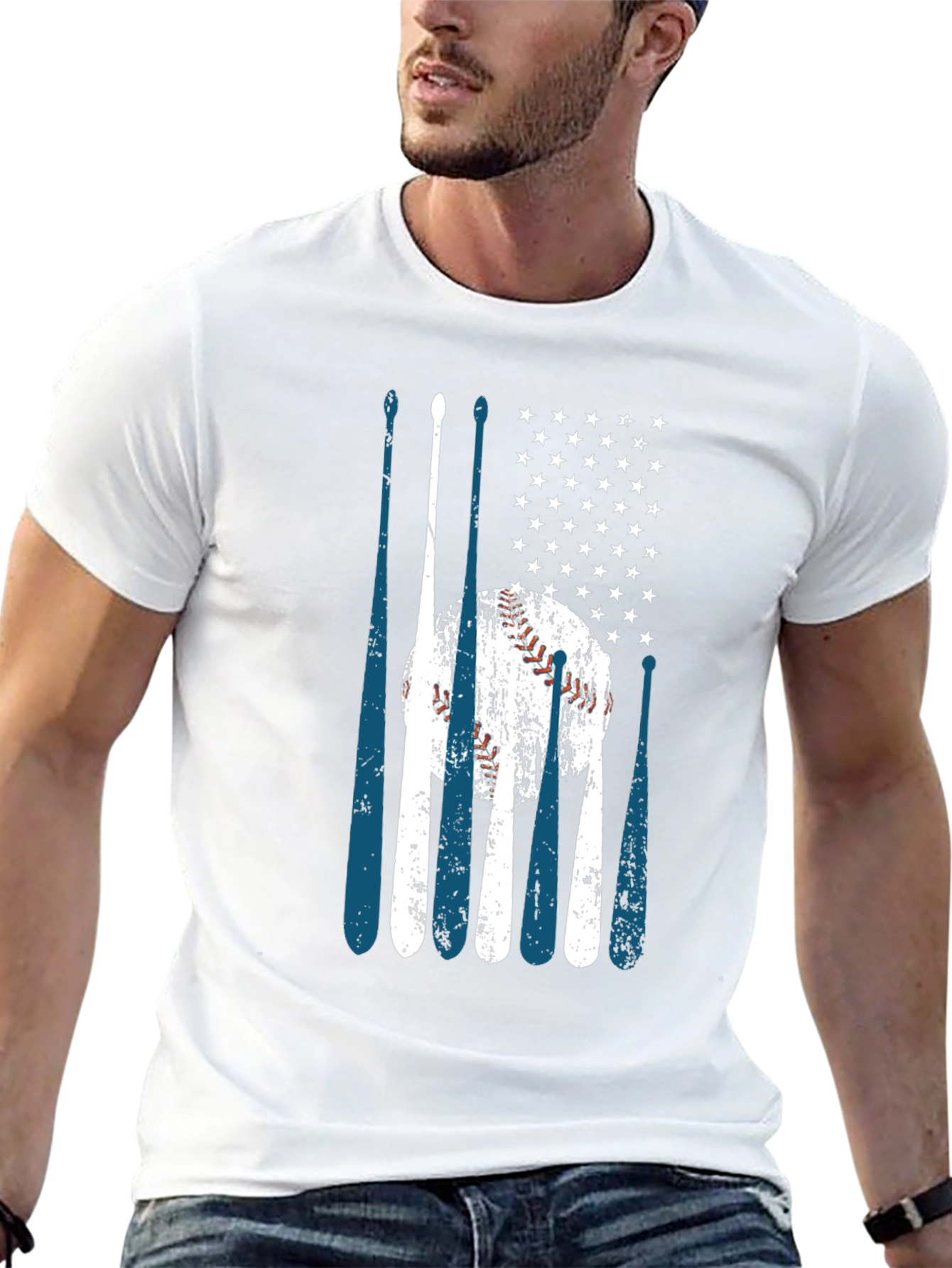 Baseball Flag T-Shirt
