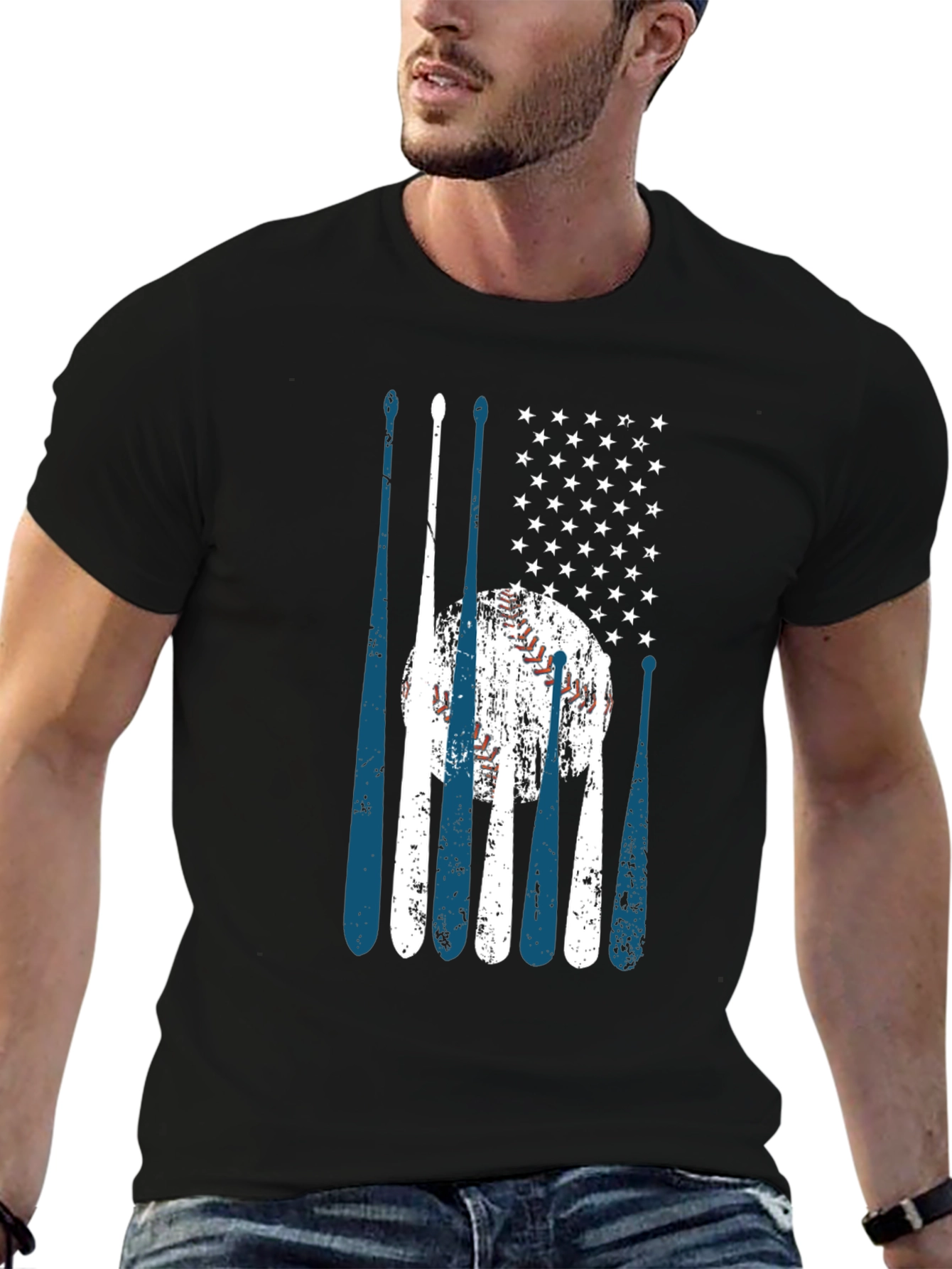 Baseball Flag T-Shirt