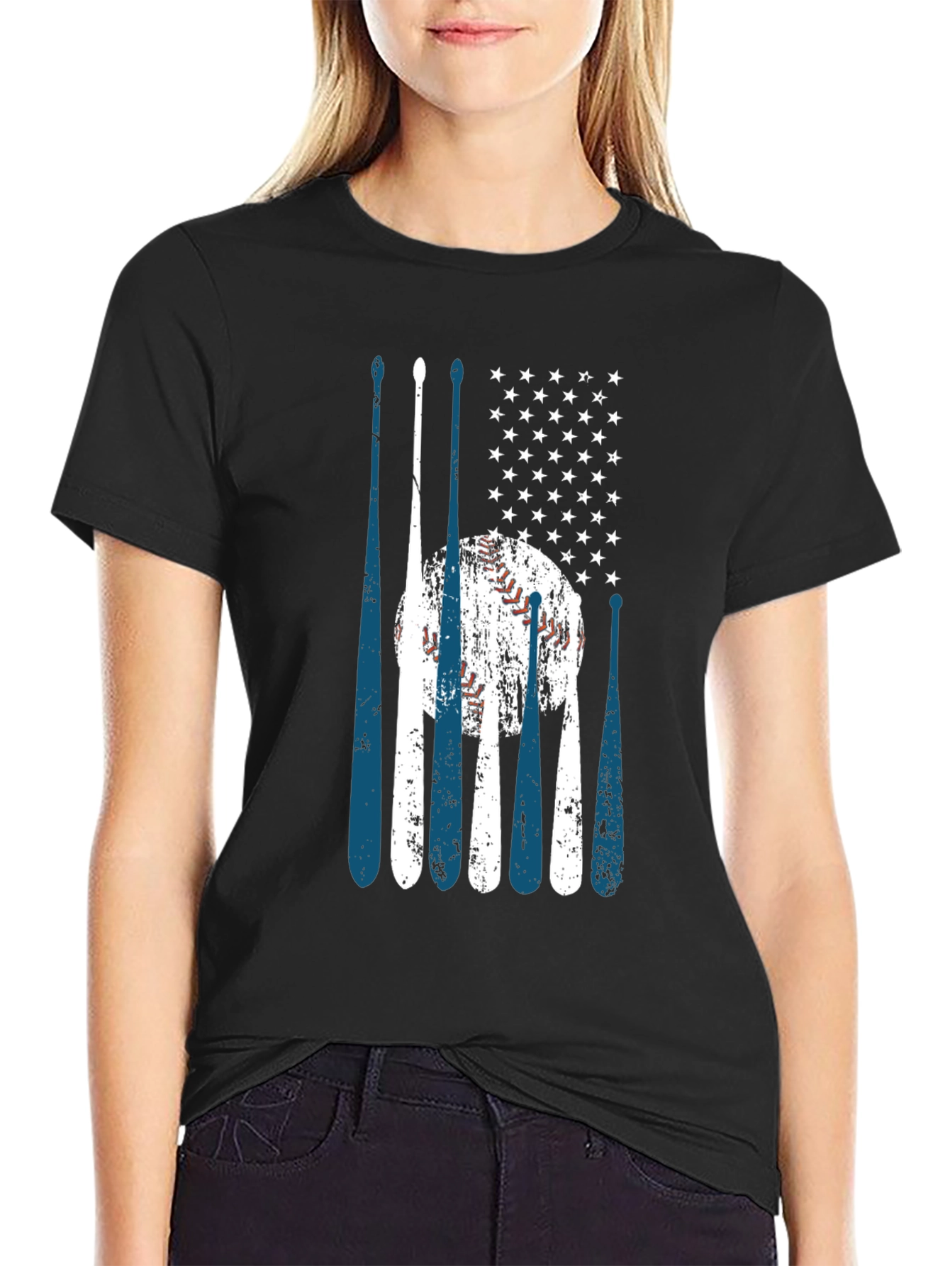 Baseball Flag T-Shirt