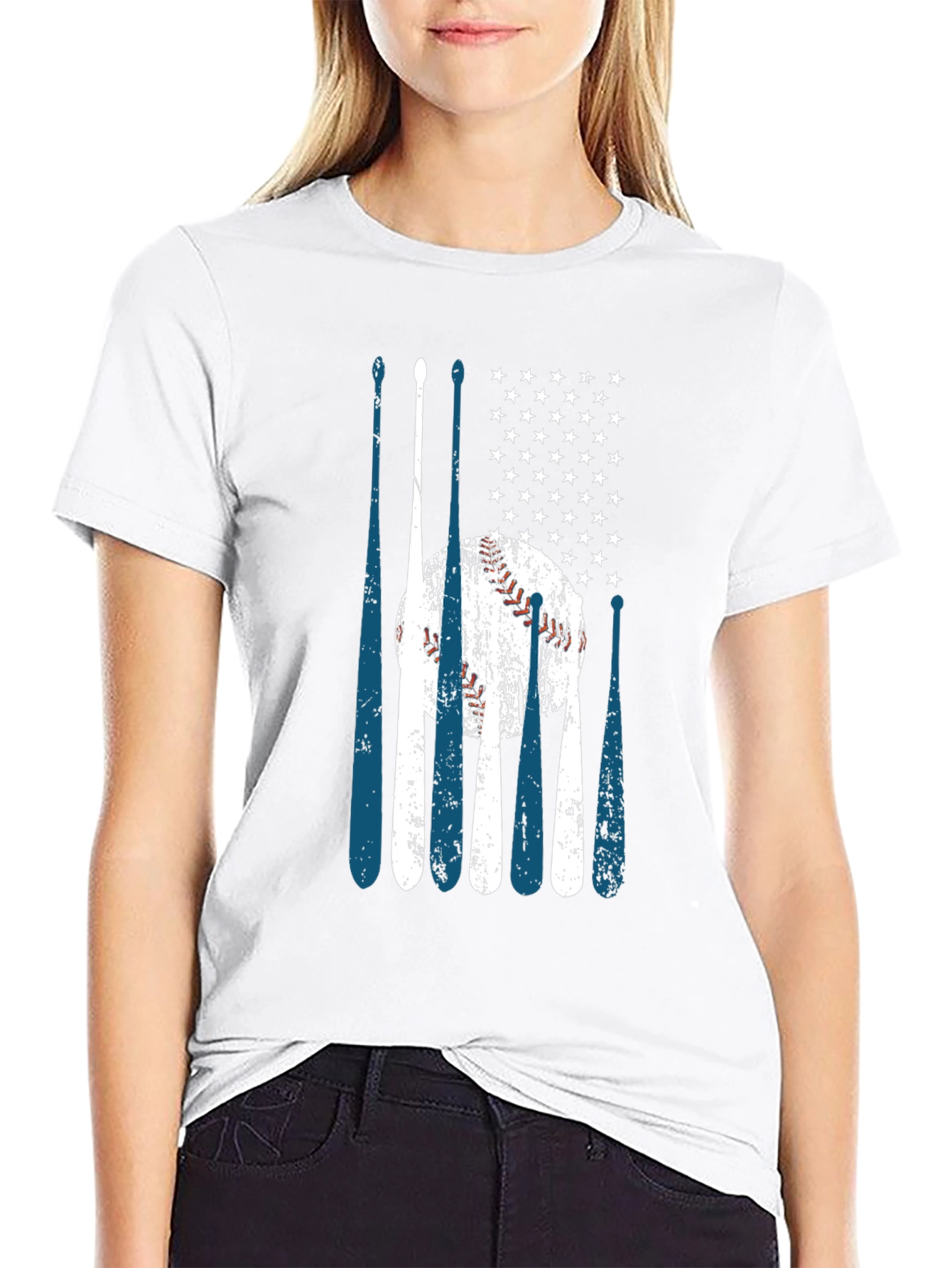 Baseball Flag T-Shirt