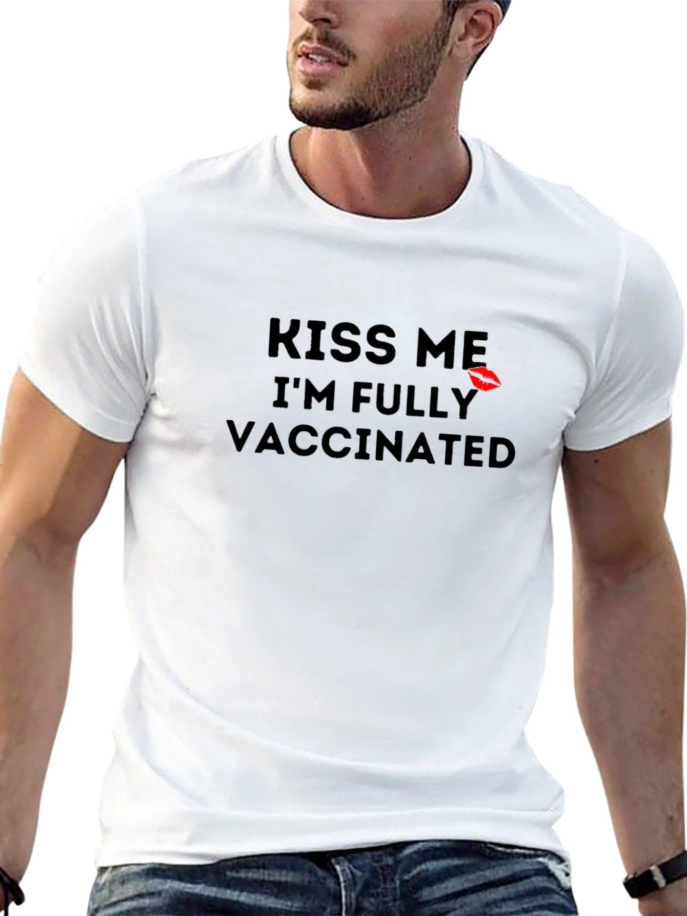 Kiss Me Im Fully Vaccinated T-Shirt