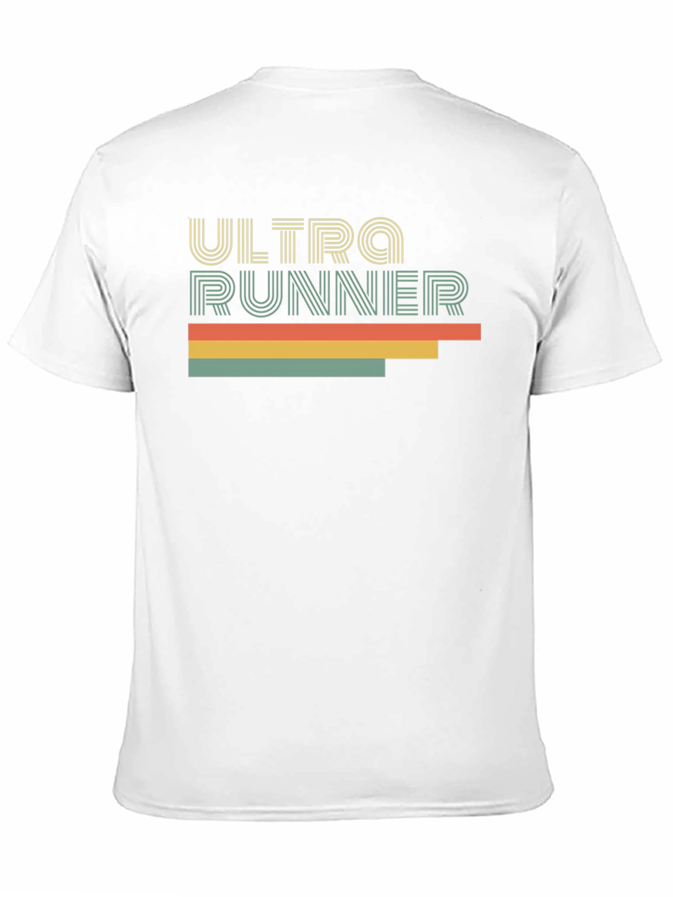 Ultra Runner Retro Style Black T-Shirt