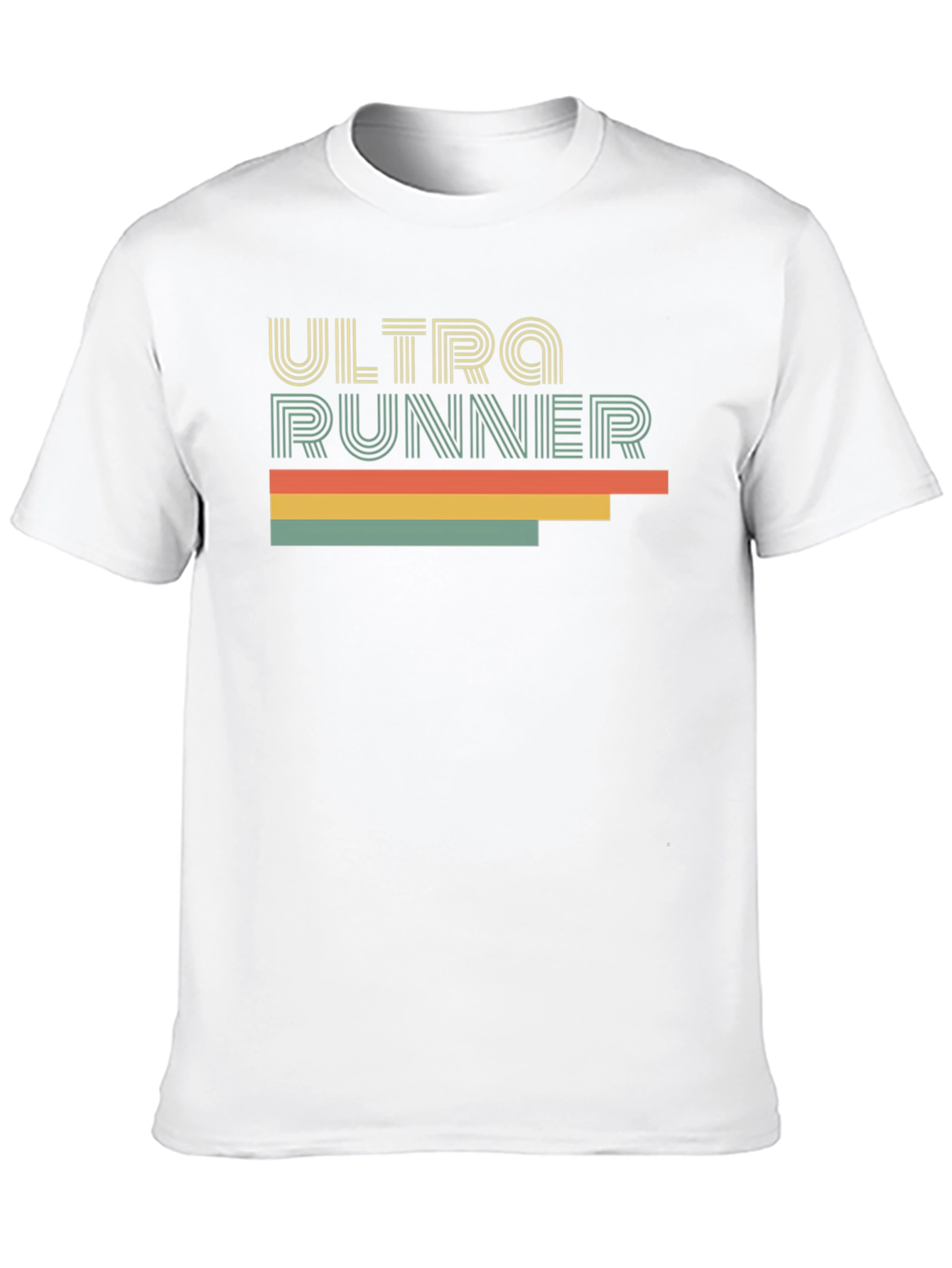 Ultra Runner Retro Style Black T-Shirt