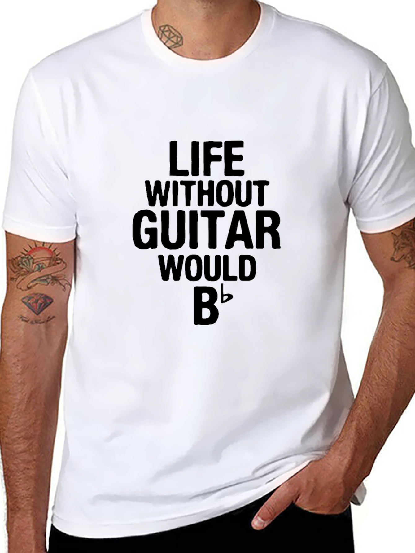 Life Without Guitar Funny T-Shirt