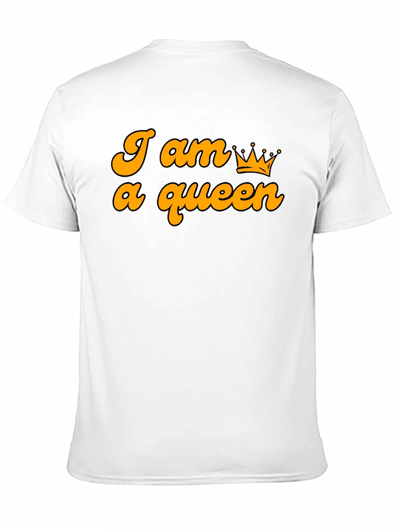 I am a Queen Graphic T-Shirt - Black