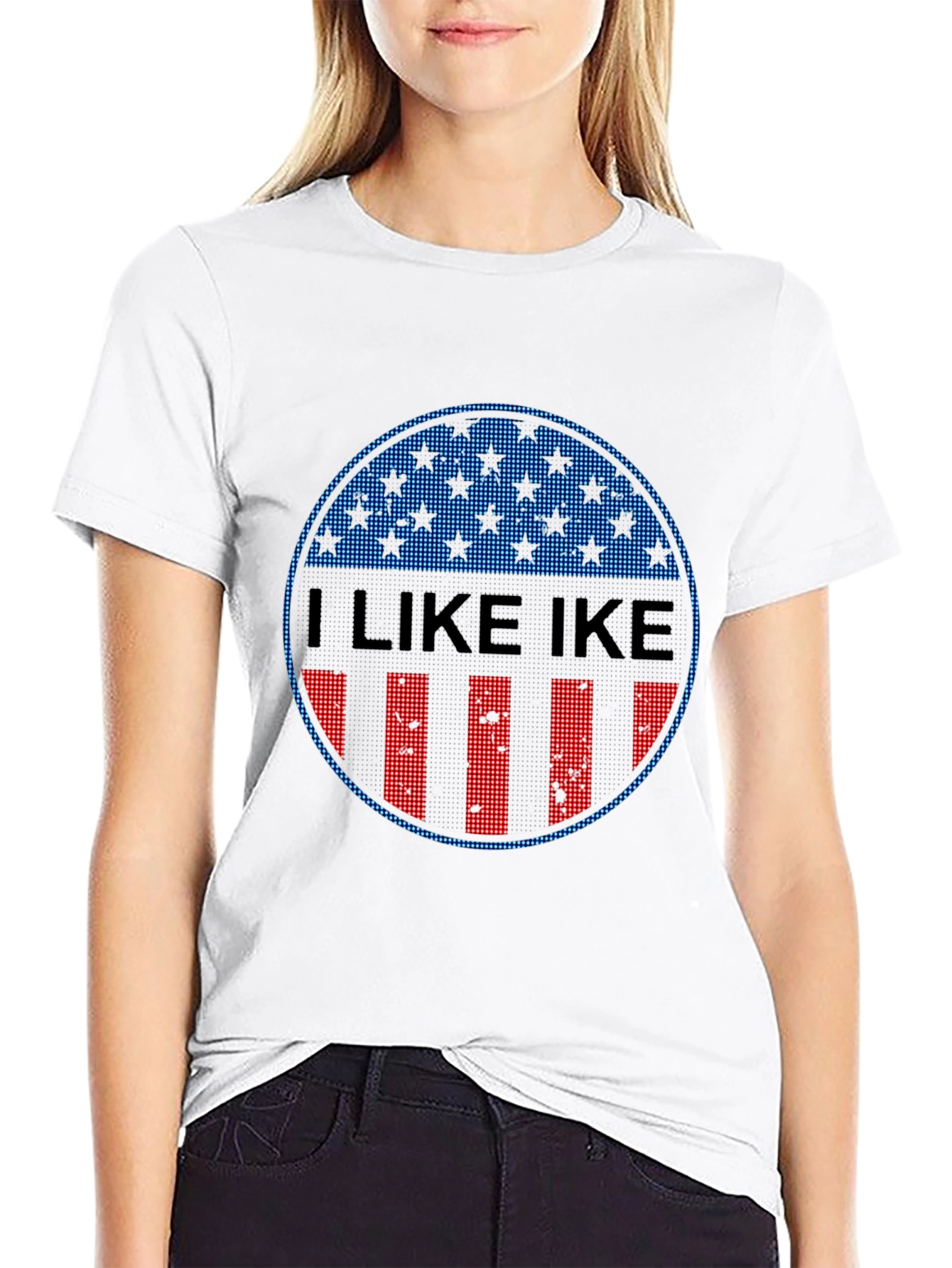 I Like Ike Patriotic USA T-Shirt