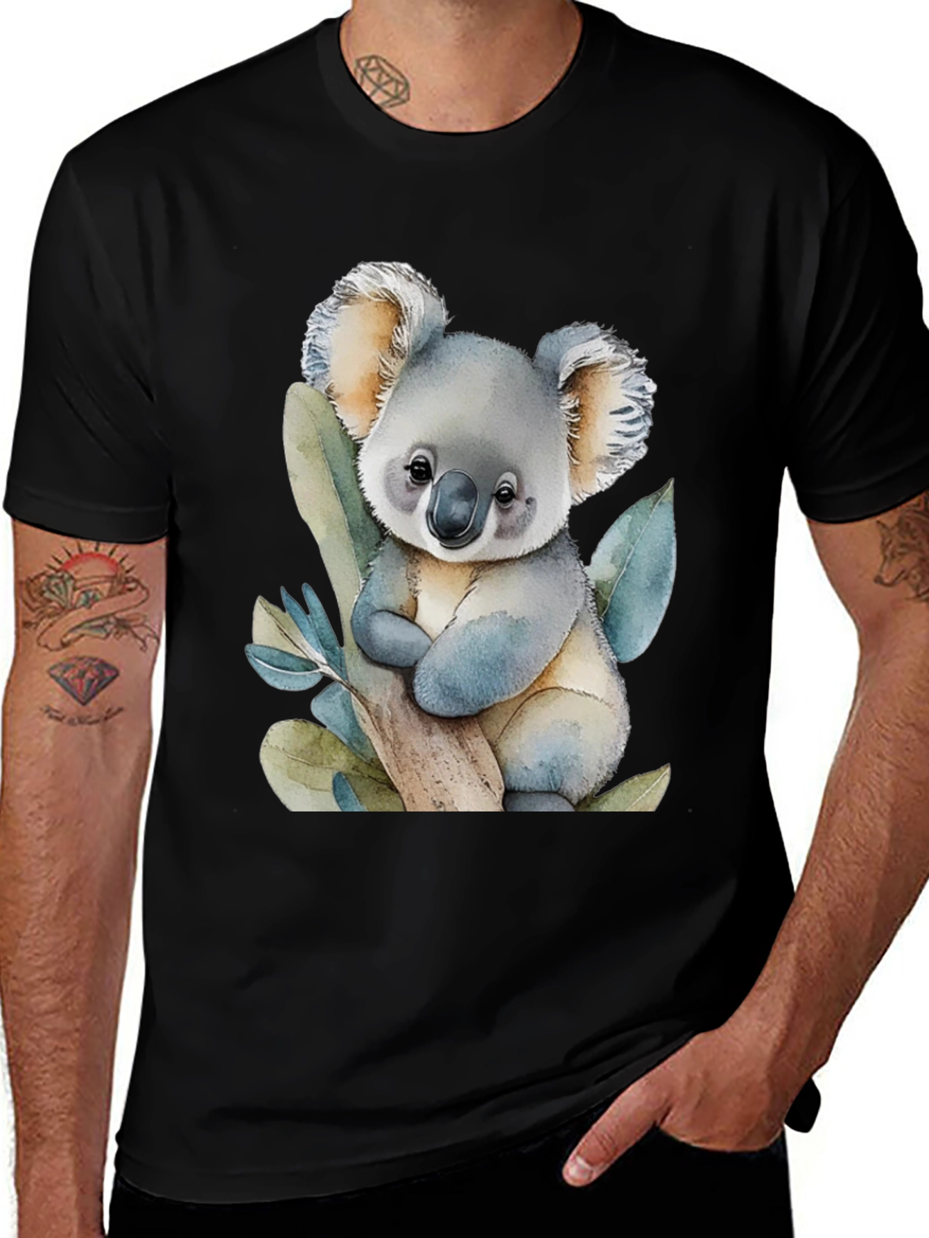 Cute Koala Bear Graphic T-Shirt