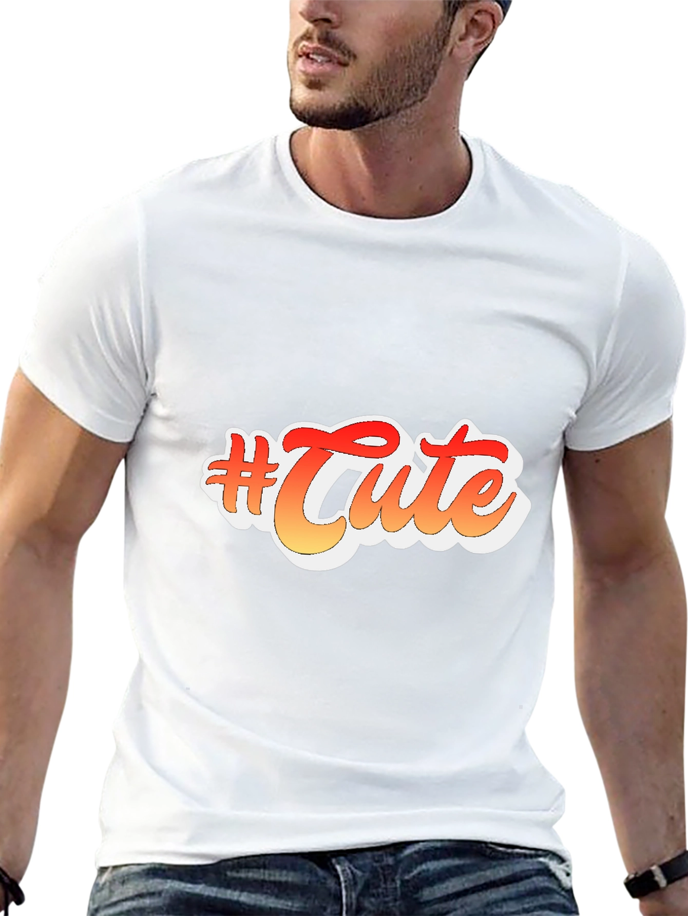 #Cute Graphic Tee - Trendy Streetwear T-Shirt