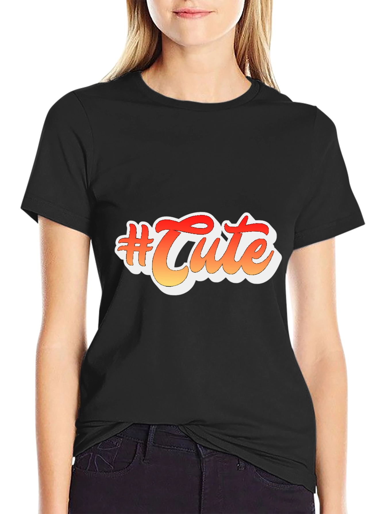 #Cute Graphic Tee - Trendy Streetwear T-Shirt
