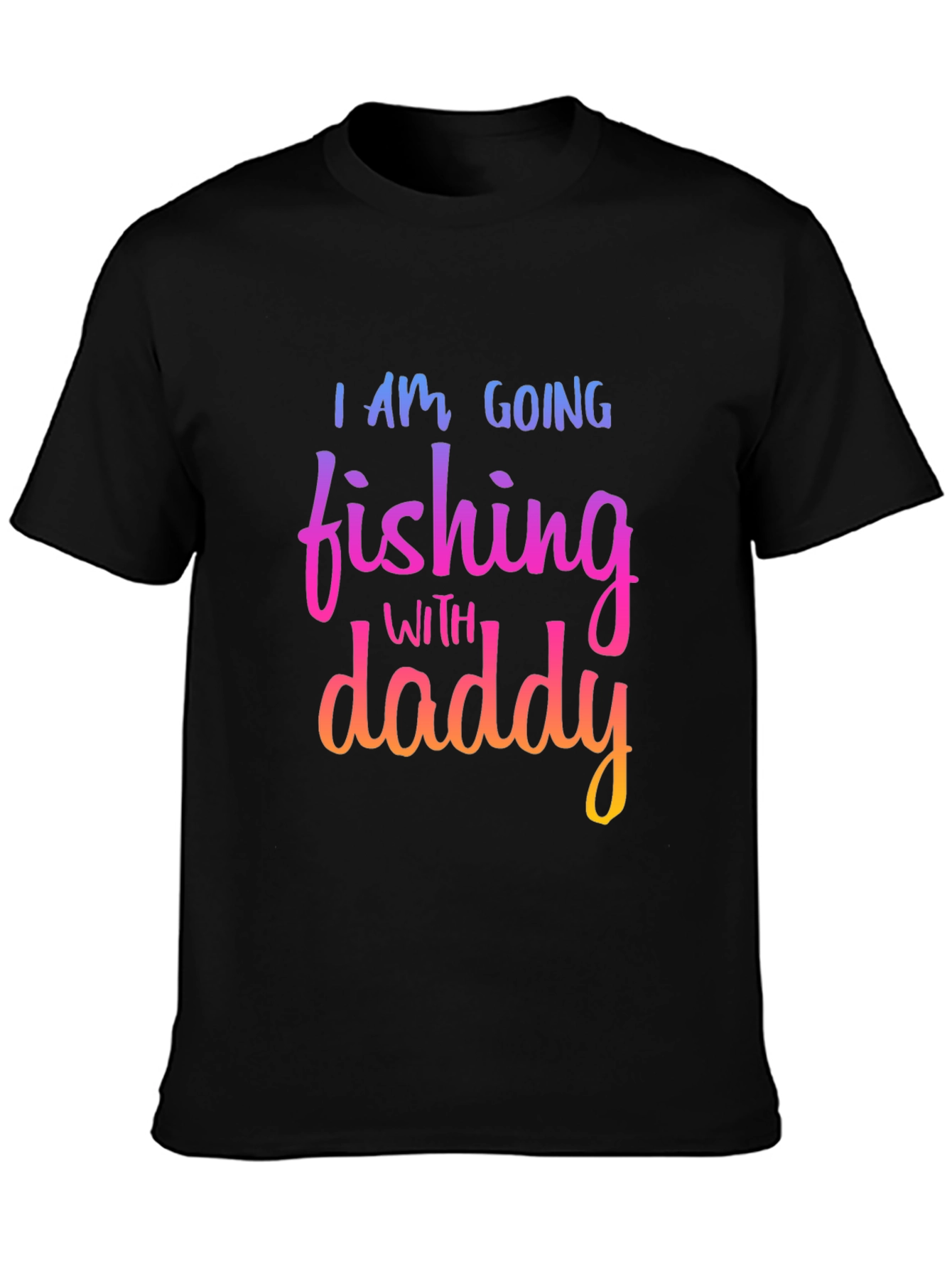 Fishing With Daddy Graphic Tee