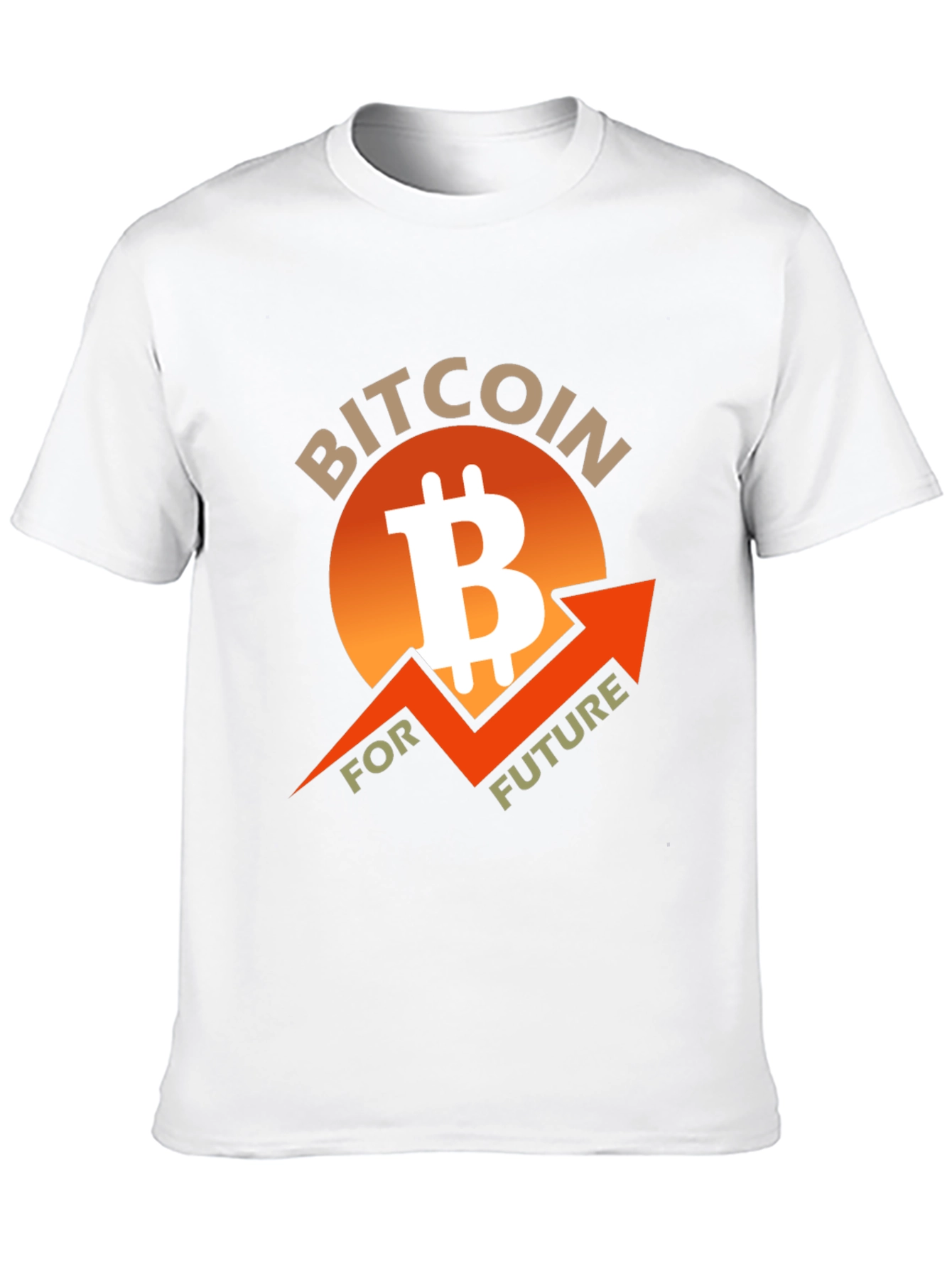 Bitcoin Future Black T-Shirt Crypto Currency Tee