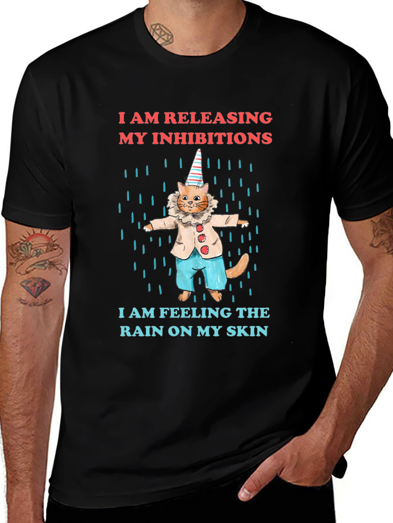 Releasing Inhibitions Graphic T-Shirt