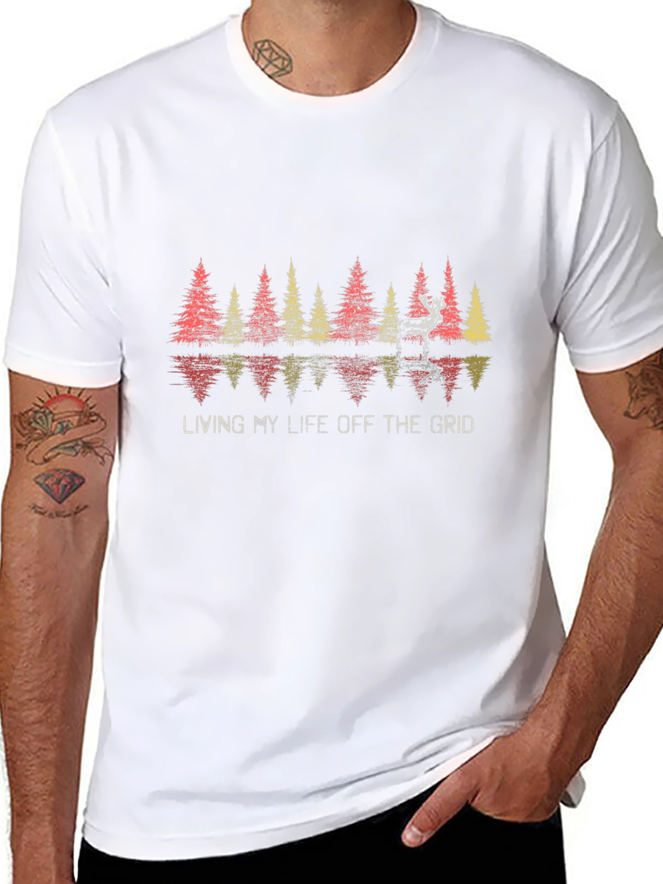 Living Off the Grid T-Shirt - Nature & Wildlife