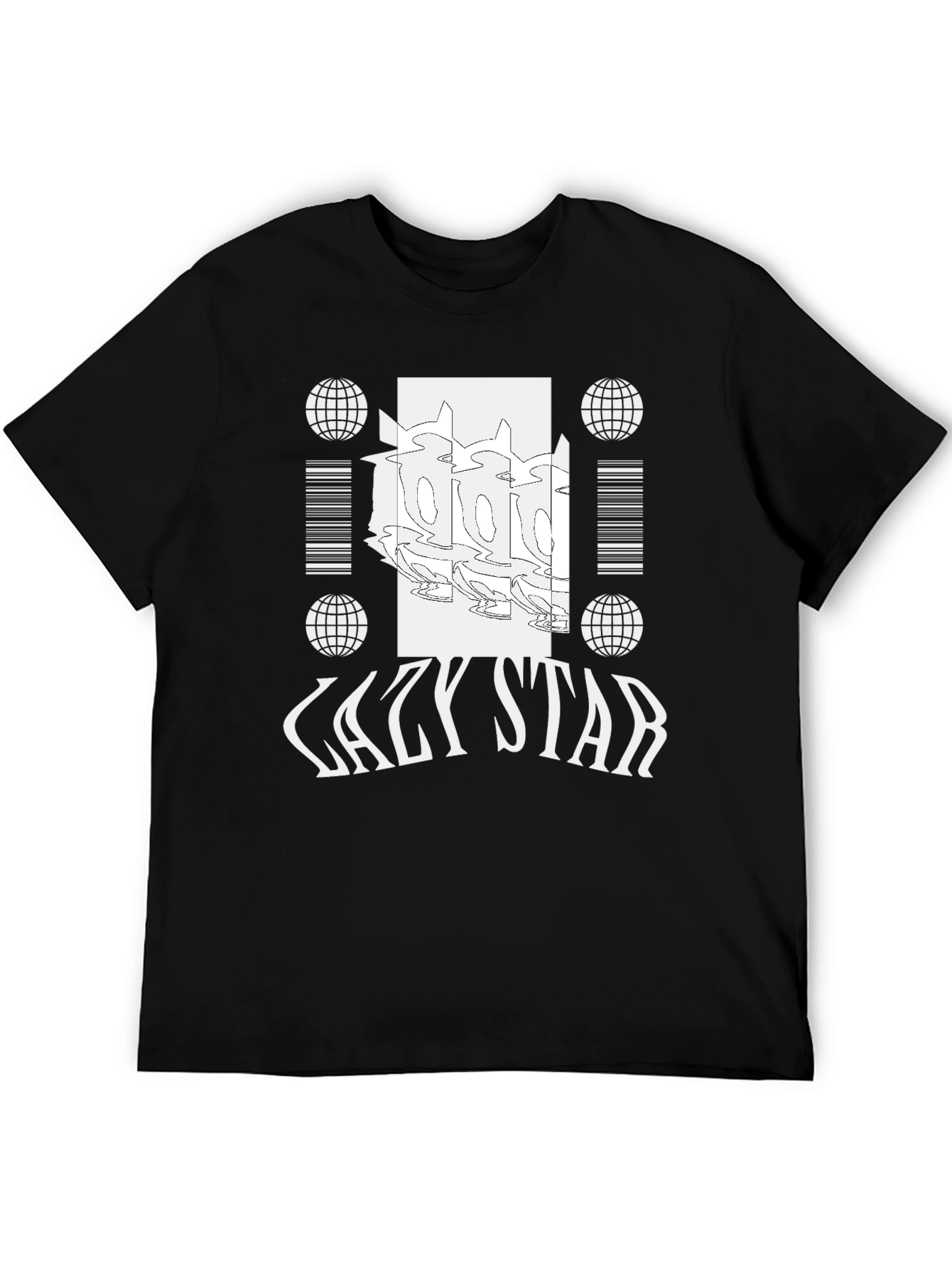 Lazy Star Graphic Tee - Cool & Trendy